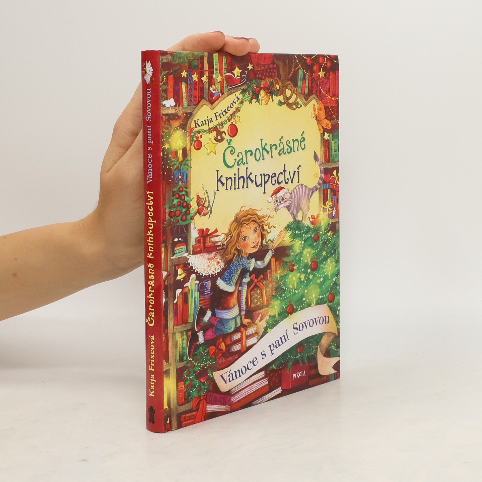 Katja Frixe Čarokrásné knihkupectví. Vánoce s paní Sovovou