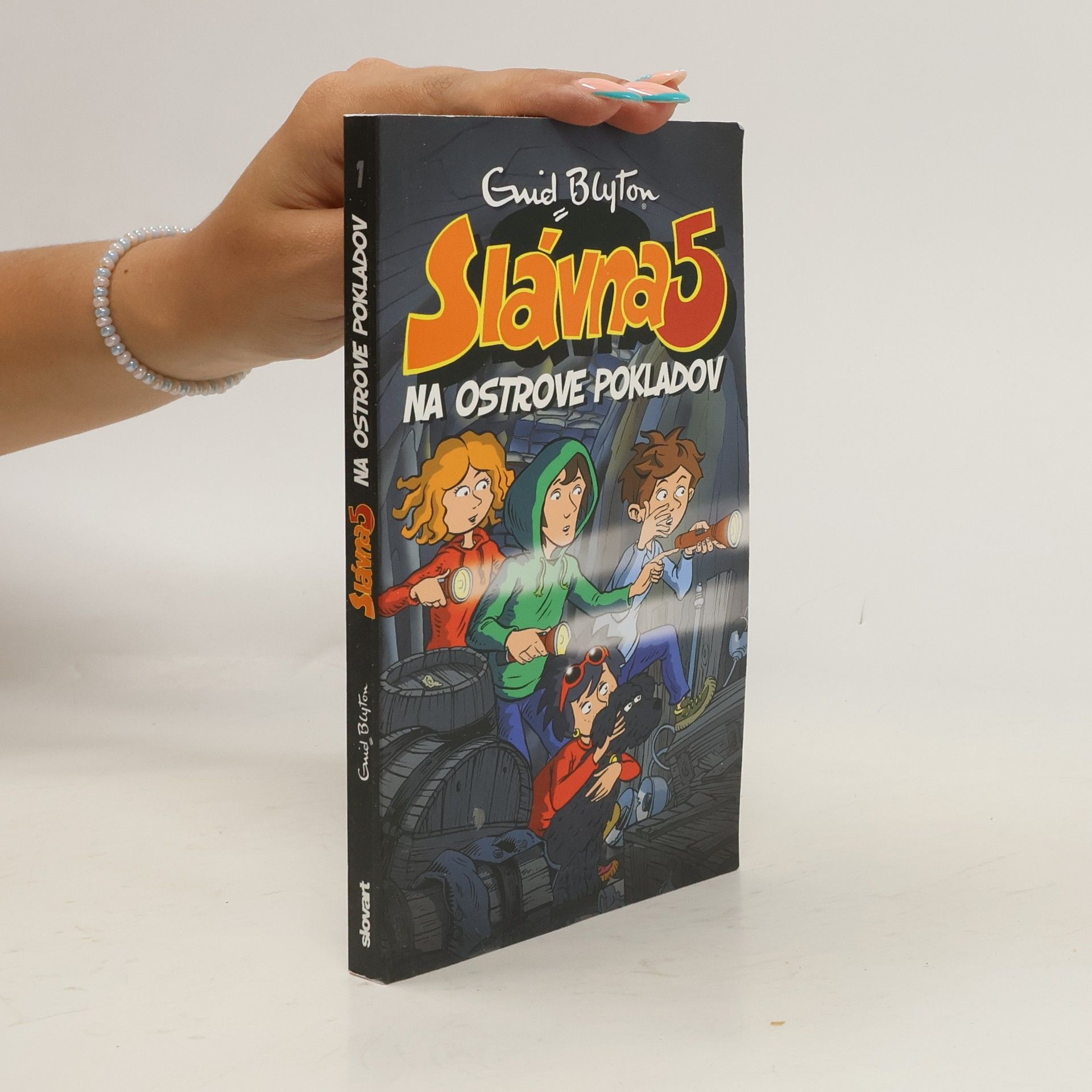 Enid Blyton Slávna 5 na ostrove pokladov