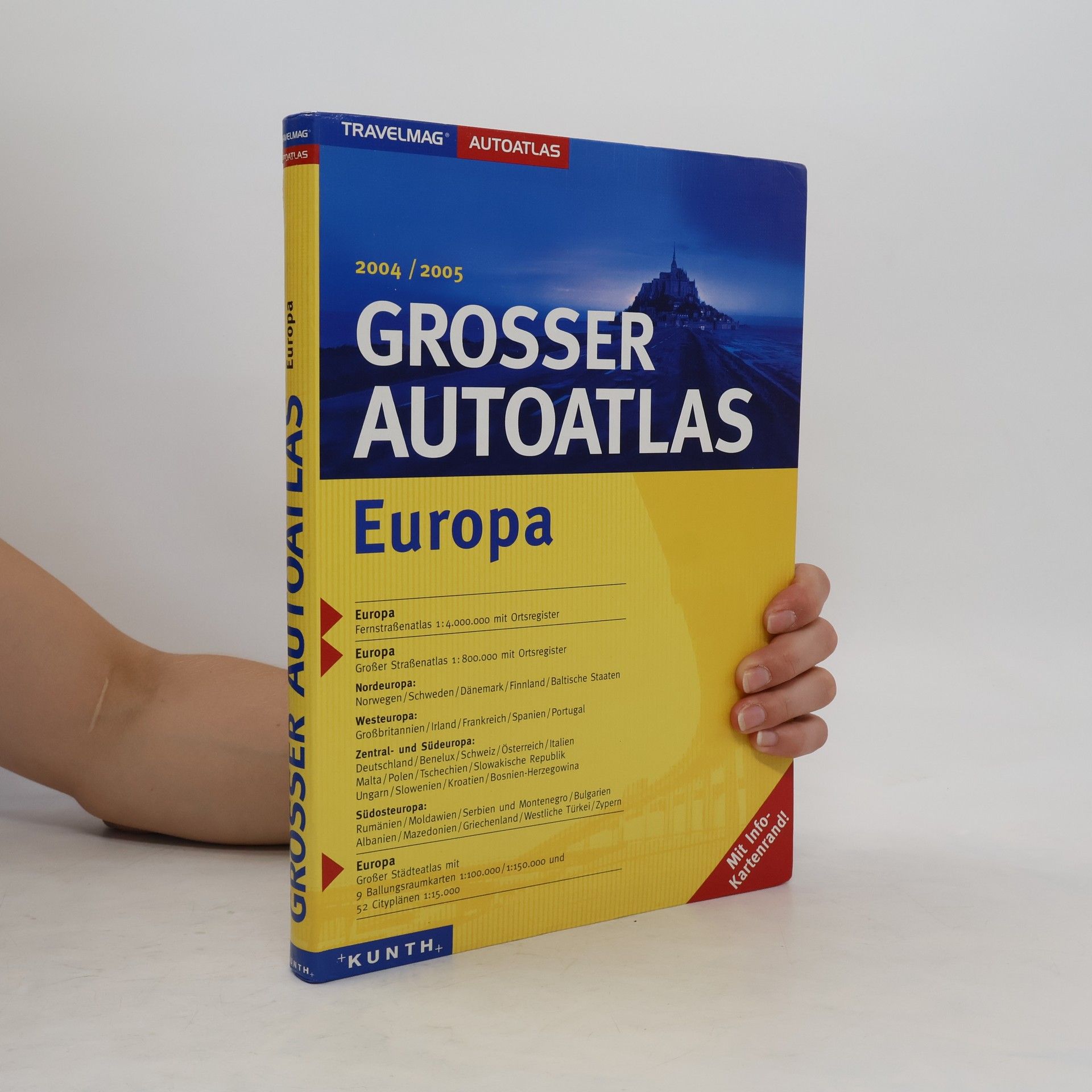 Autores varios Travelmag Grosser Autoatlas 2004/2005 Europa