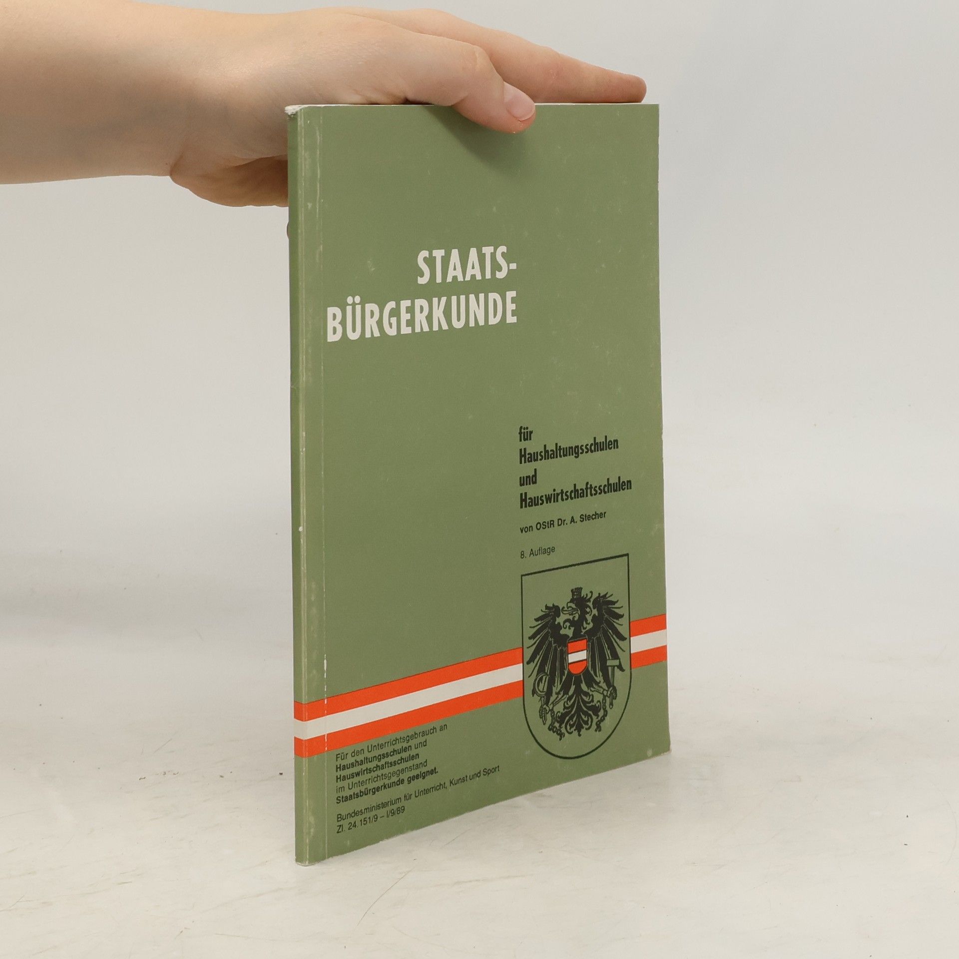 Collectif d'auteurs Staats-Bürgerkunde