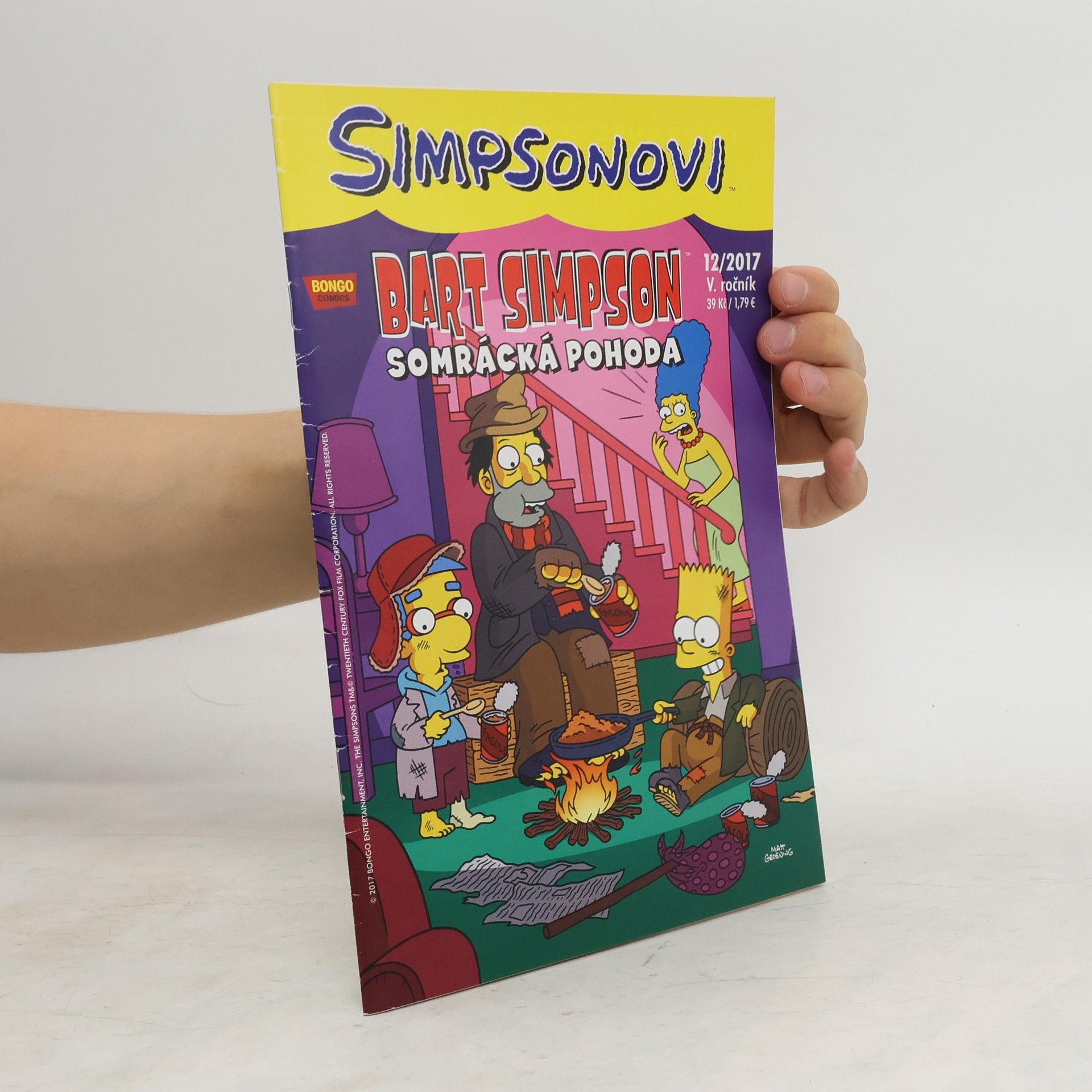 Matt Groening Simpsonovi 12/2017. Bart Simpson, Somrácká pohoda
