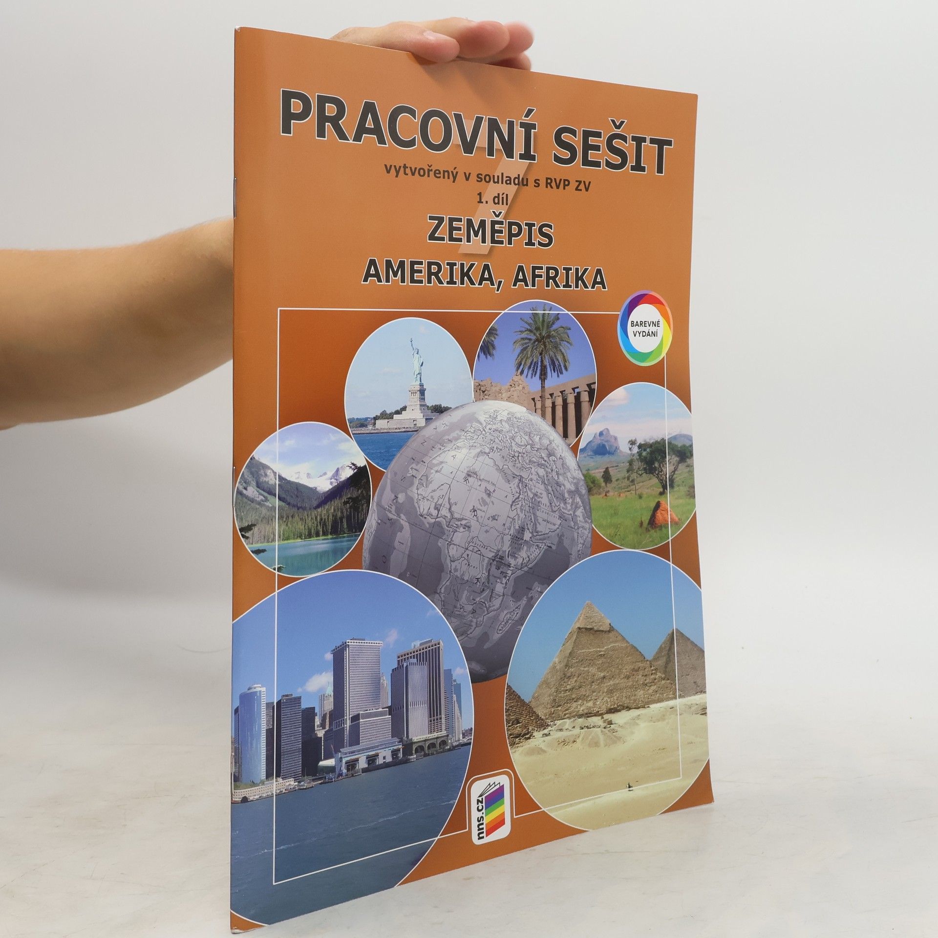 Roman Burda Zeměpis 7. Pracovní sešit 1. díl