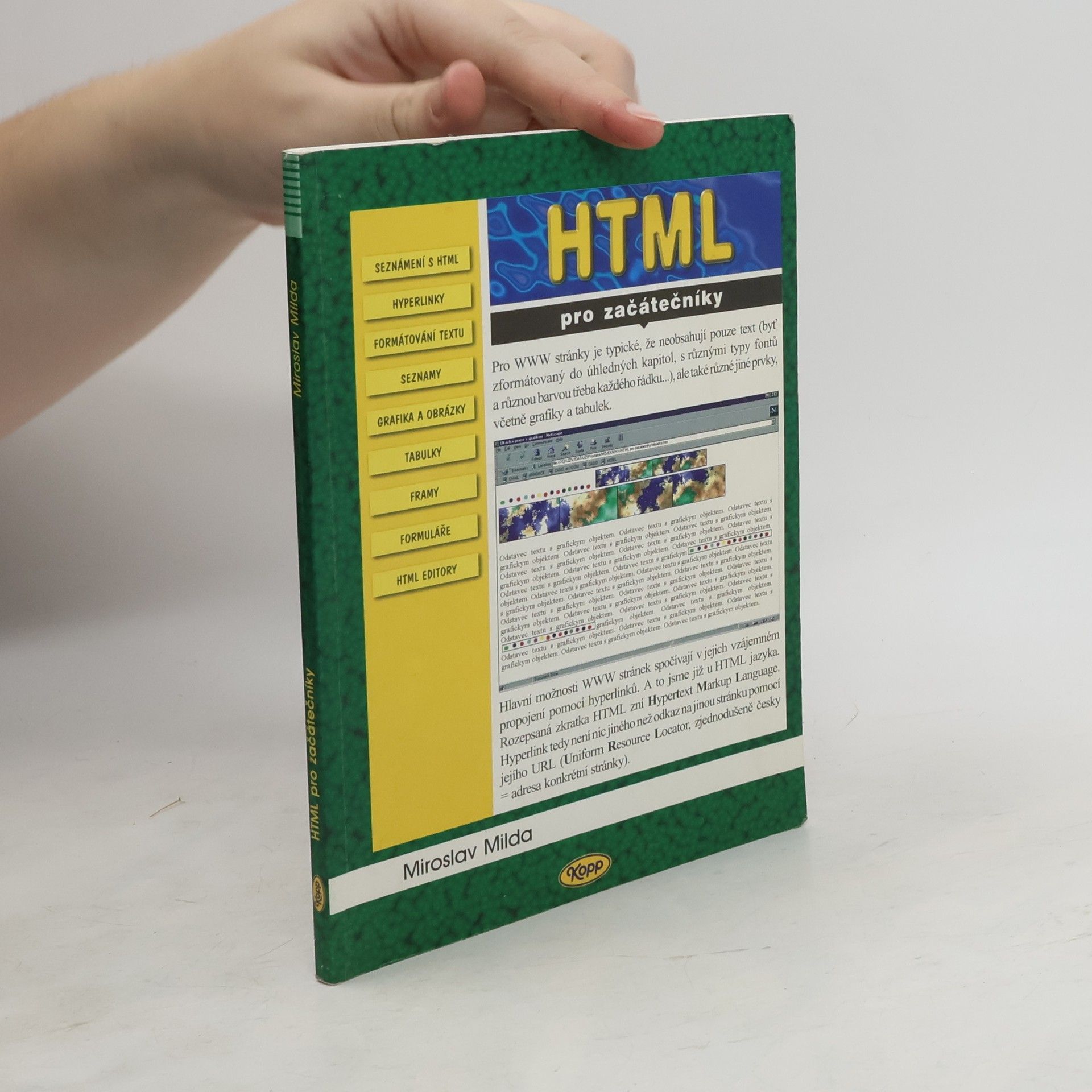 Miroslav Milda HTML pro začátečníky
