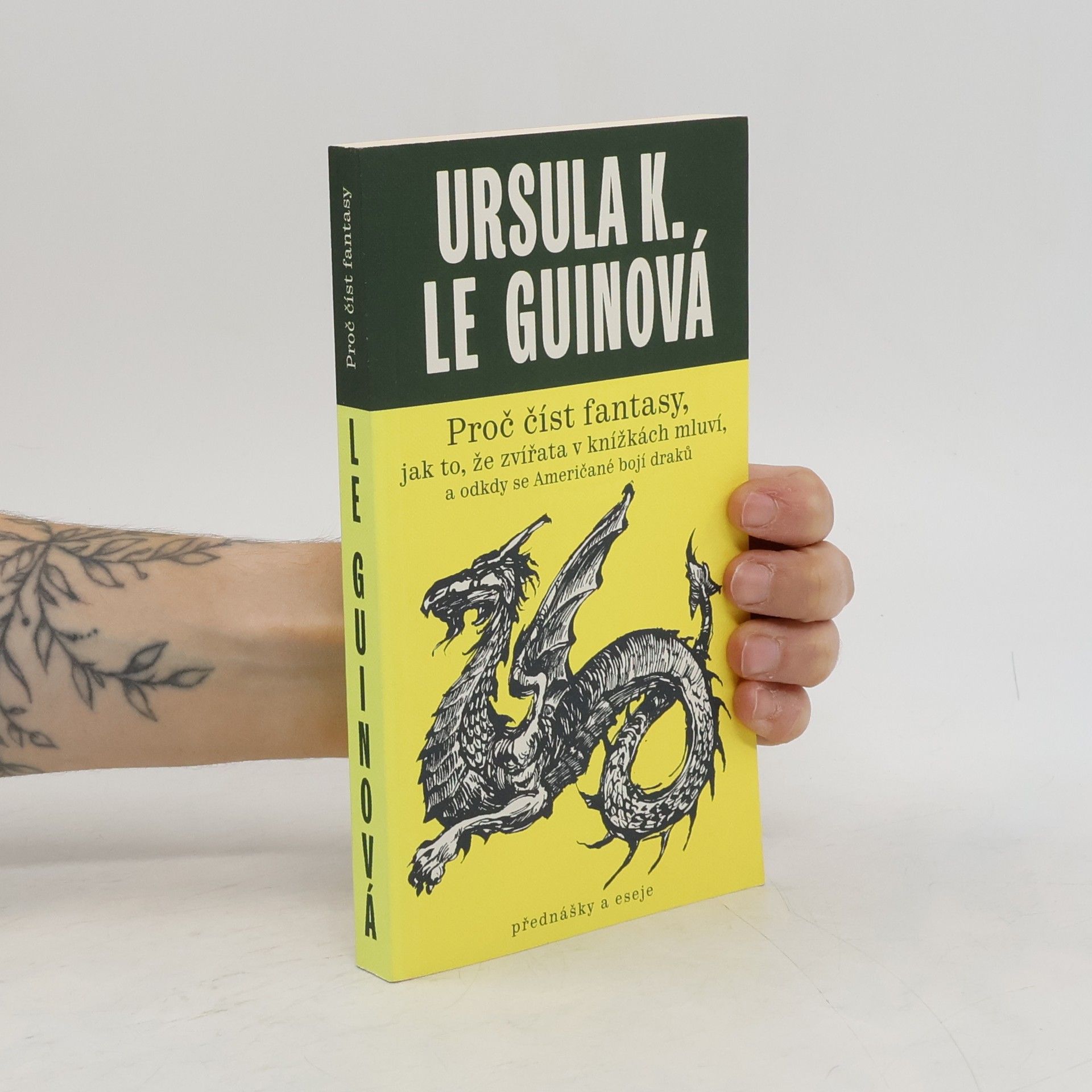 Ursula Kroeberová Le Guinová Proč číst fantasy, jak to, že zvířata v knížkách mluví, a odkdy se Američané bojí draků