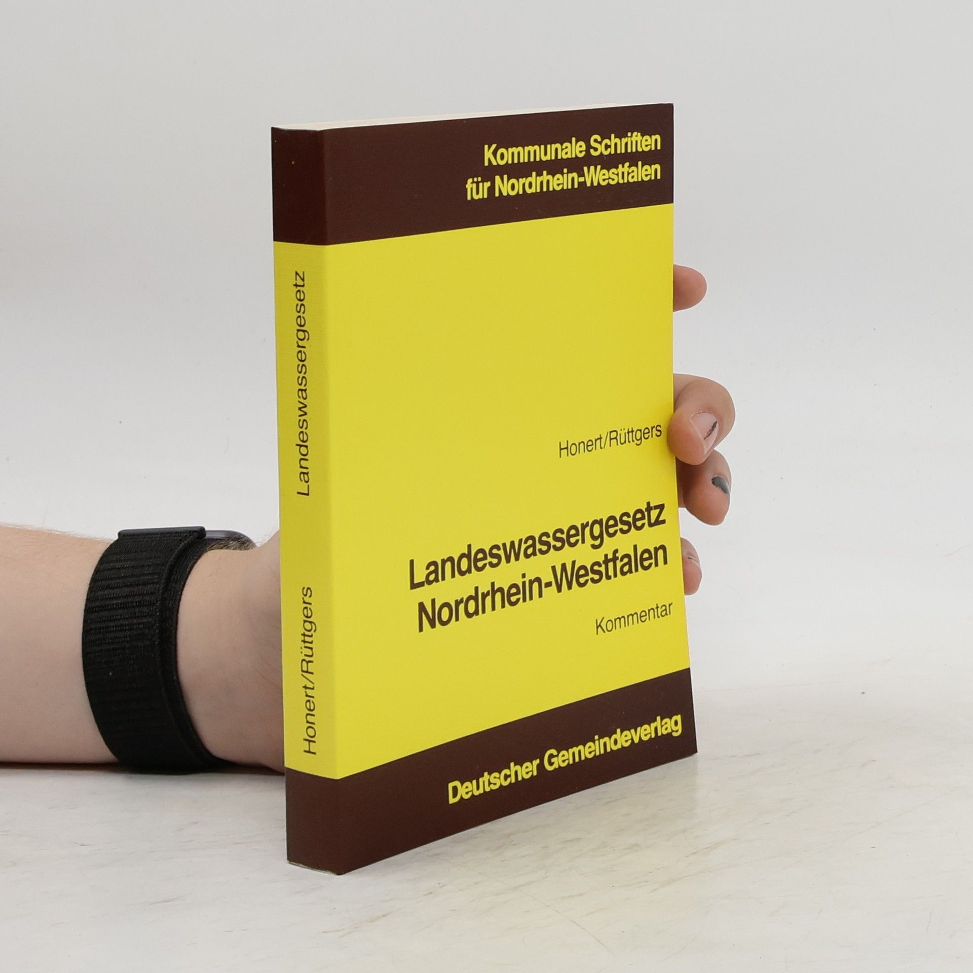 Siegfried Honert Landeswassergesetz Nordrhein-Westfalen