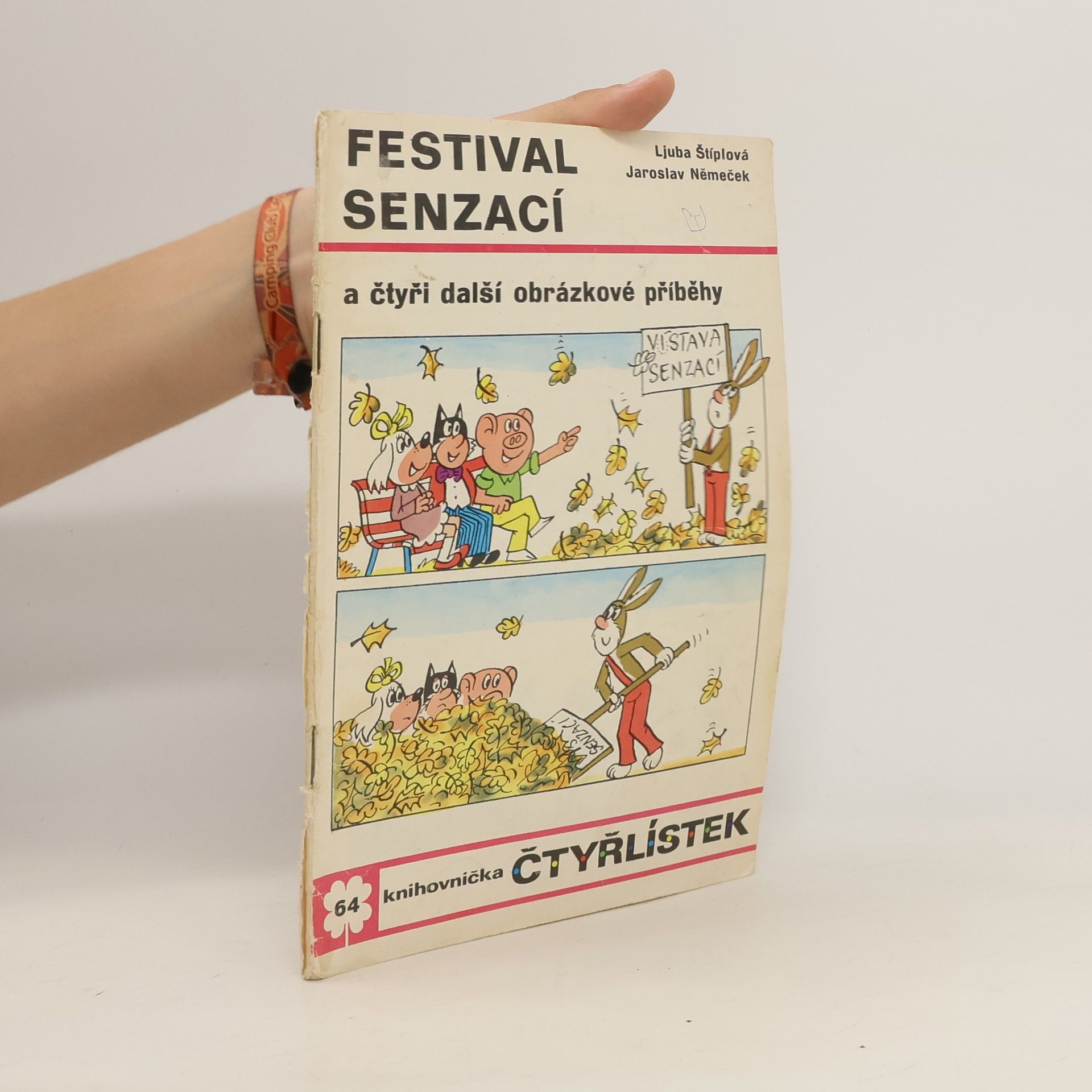 Jaroslav Němeček Čtyřlístek č. 64. Festival senzací