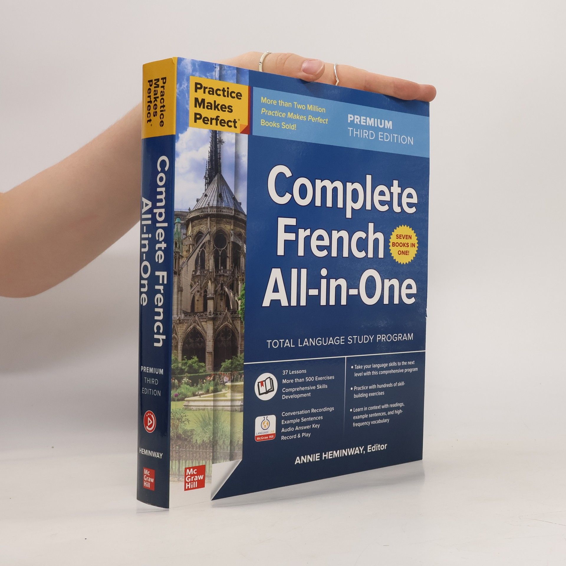 Annie Heminway Practice Makes Perfect: Complete French All-in-One, Premium Third Edition
