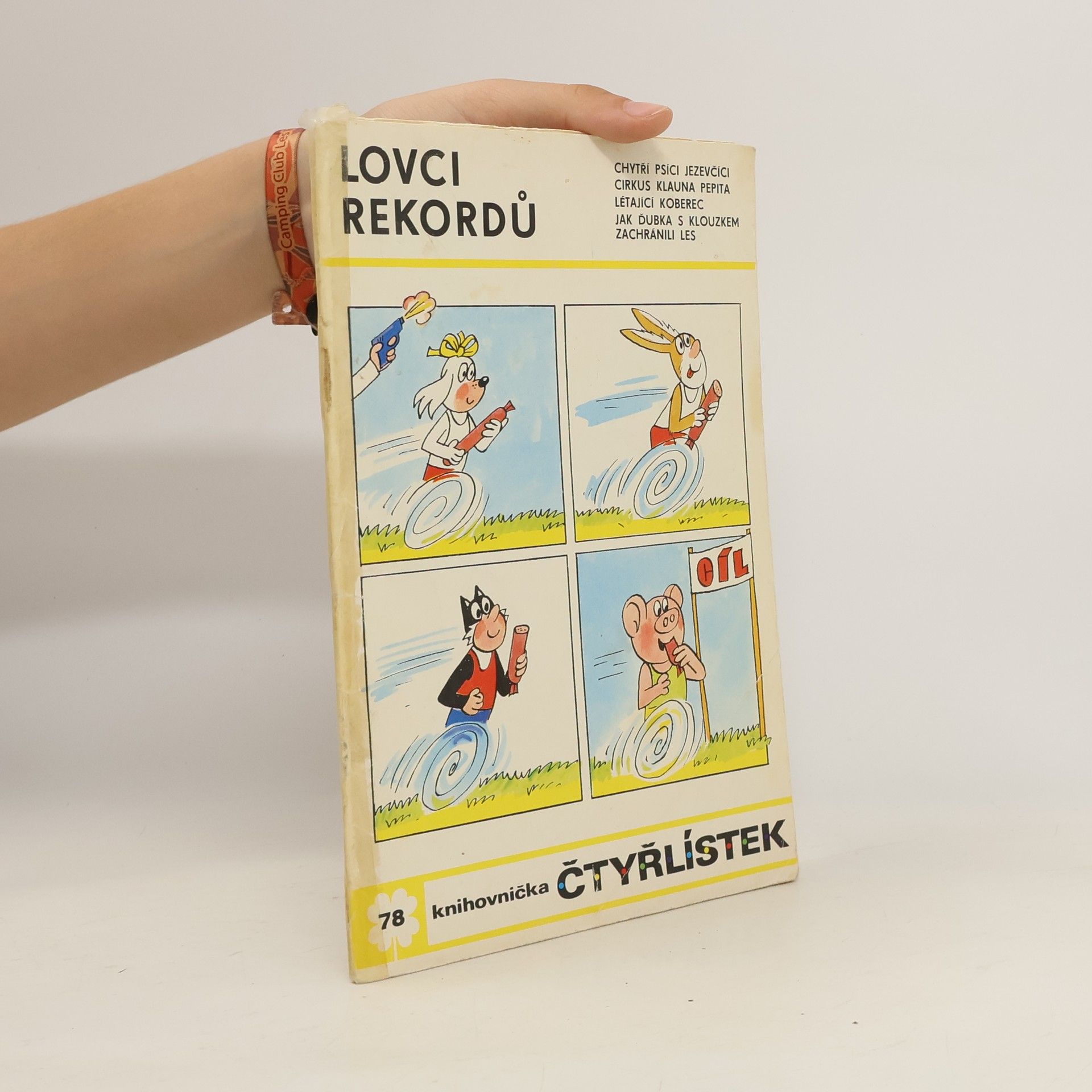 Kolektiv autorů Čtyřlístek 78. Lovci rekordů