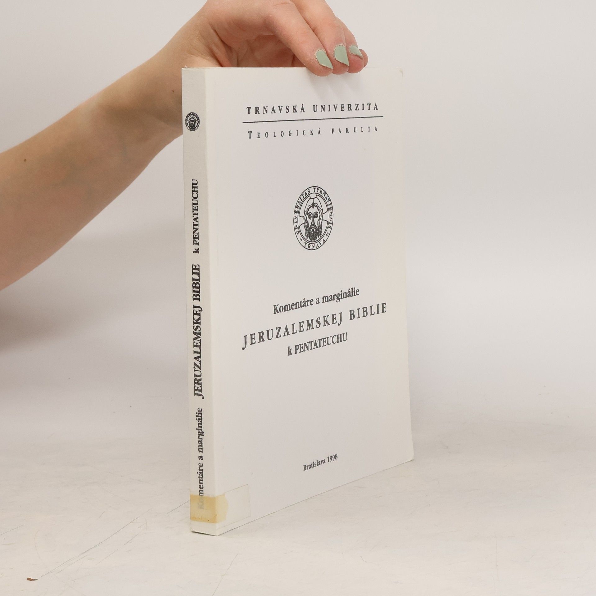 kolektiv Komentáre a marginálie Jeruzalemskej biblie k Pentateuchu