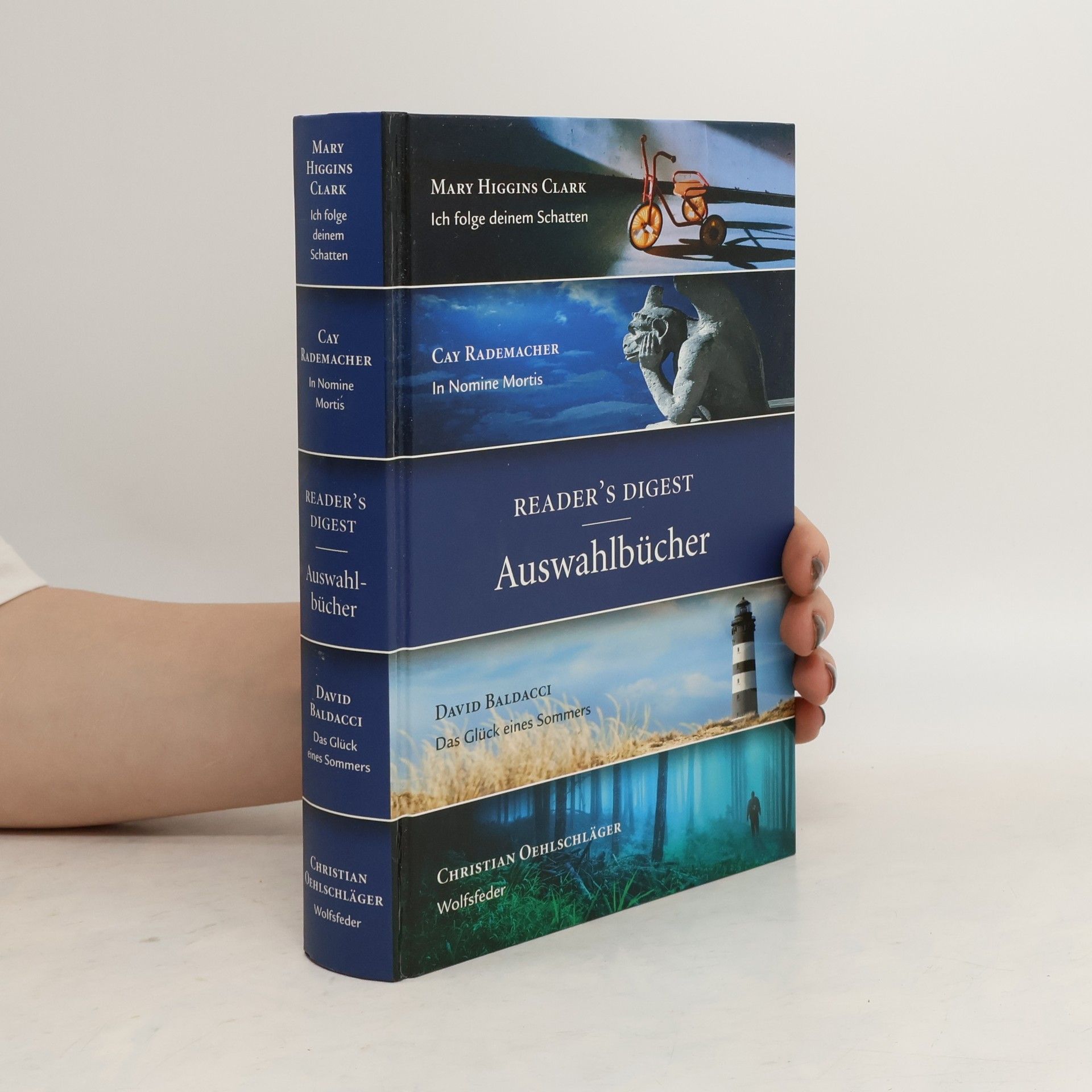 Mary Higgins Clark Ich folge deinem Schatten / In Nomine Mortis / Das Glück eines Sommers / Wolfsfeder