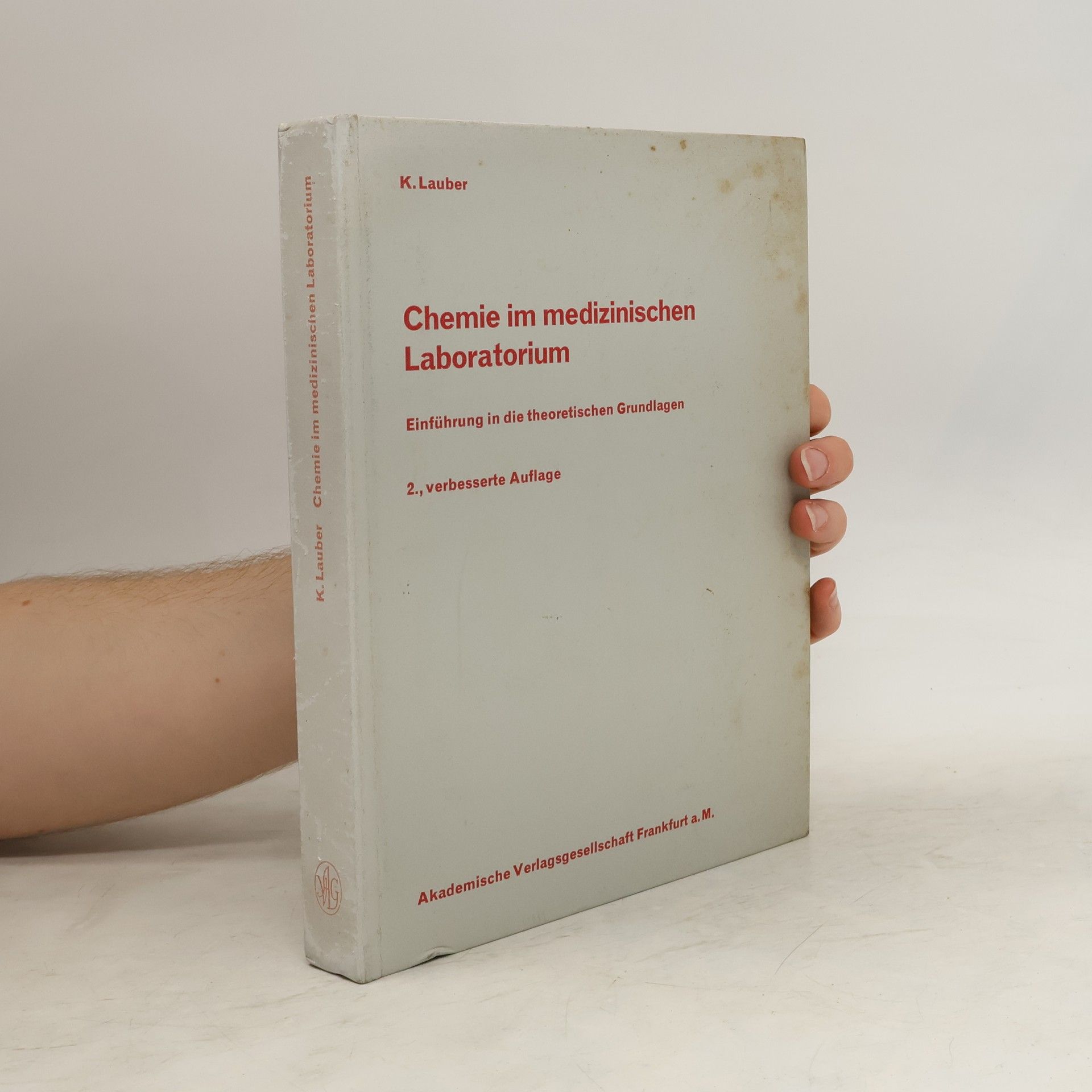 Konrad Lauber Chemie im medizinischen Laboratorium
