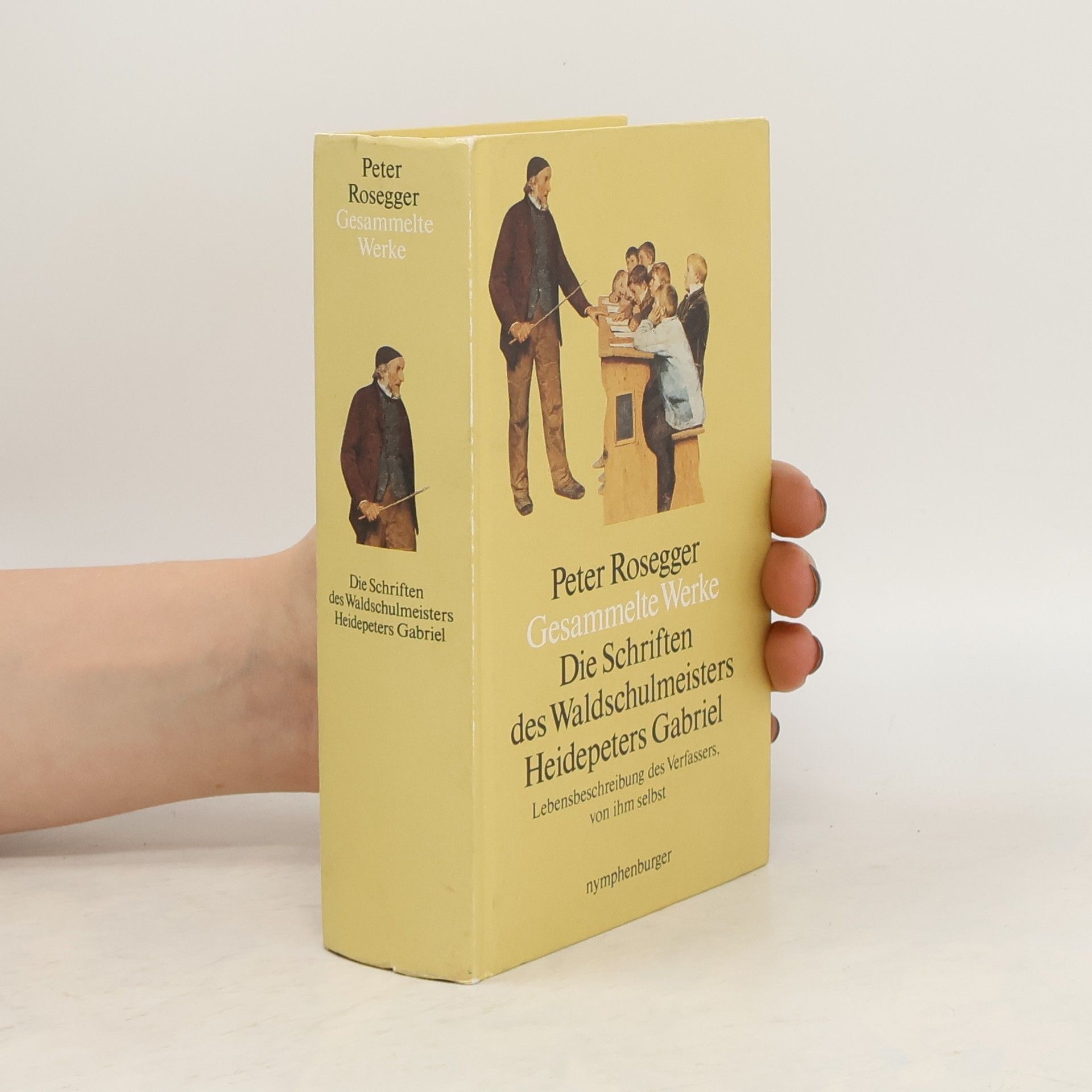 Peter Rosegger Gesammelte Werke 1. Die Schriften des Waldschulmeisters Heidepeters Gabriel