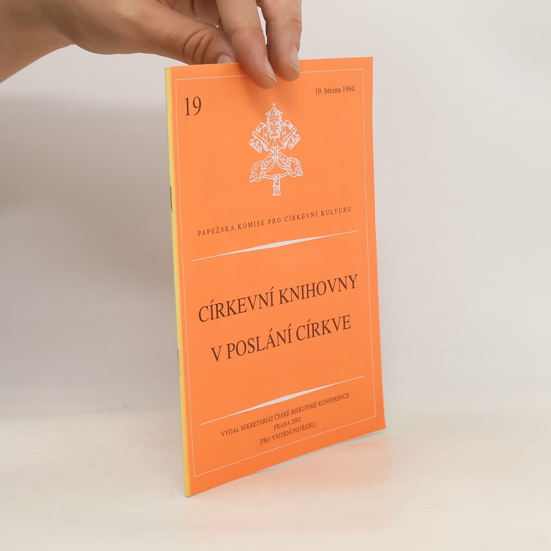 Collectif d'auteurs Církevní knihovny v poslání církve 19