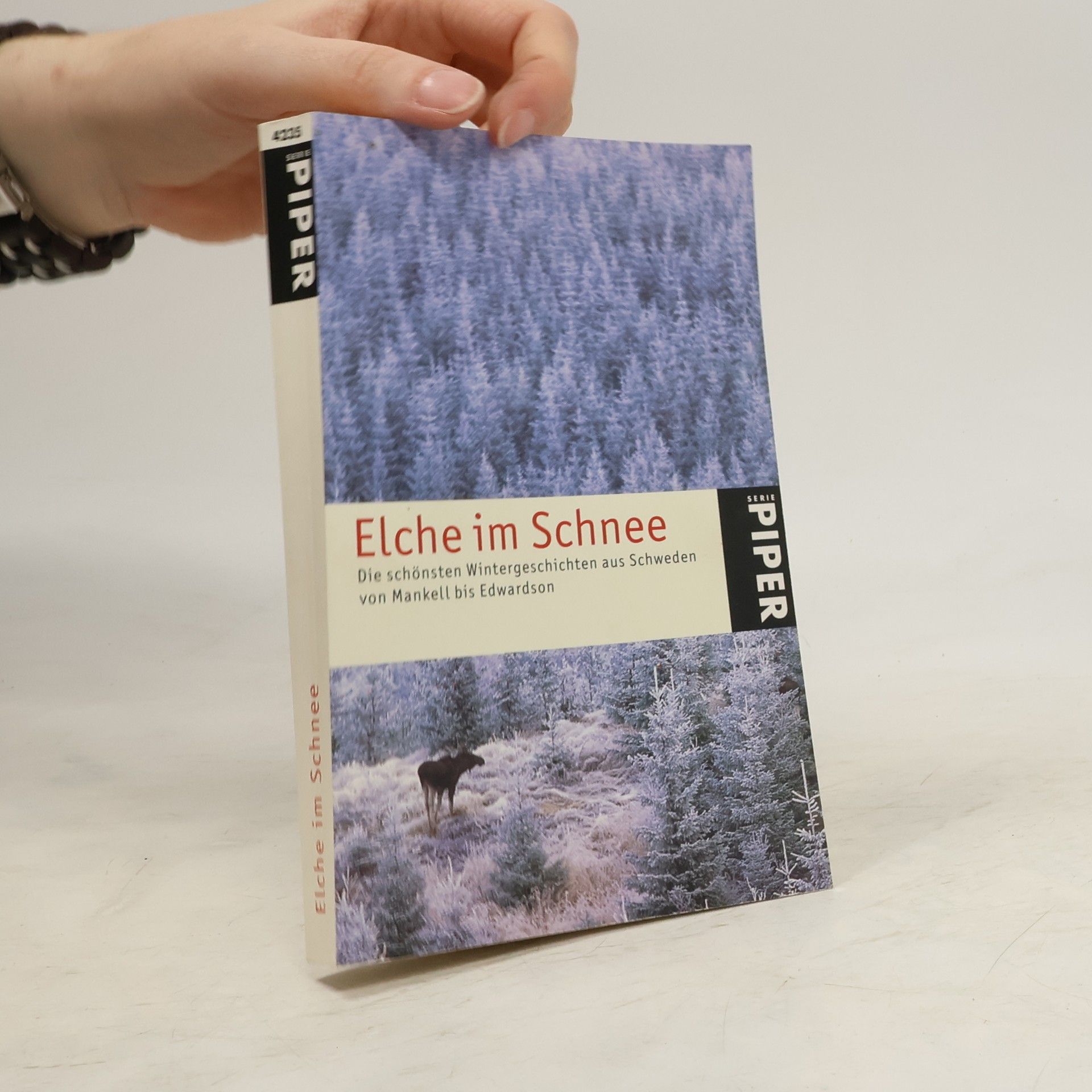 Holger Wolandt Elche im Schnee