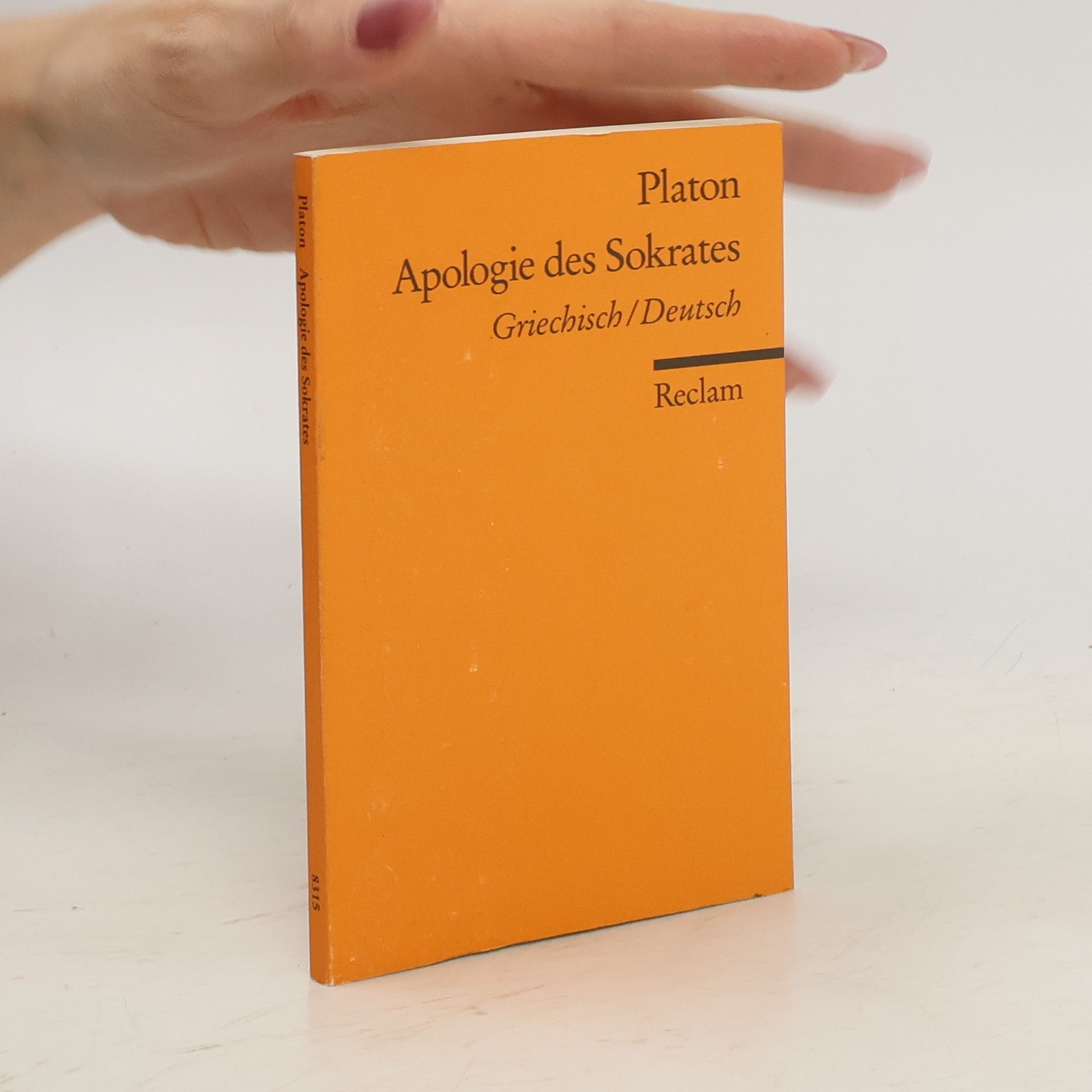 Platón Apologie des Sokrates
