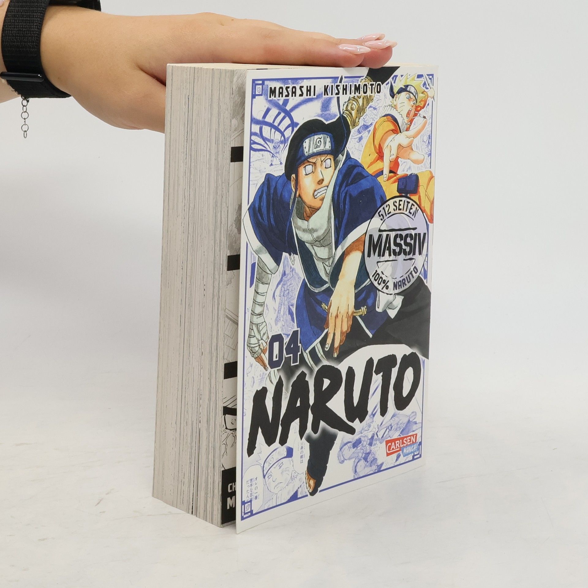 Masashi Kishimoto Naruto Massiv 4