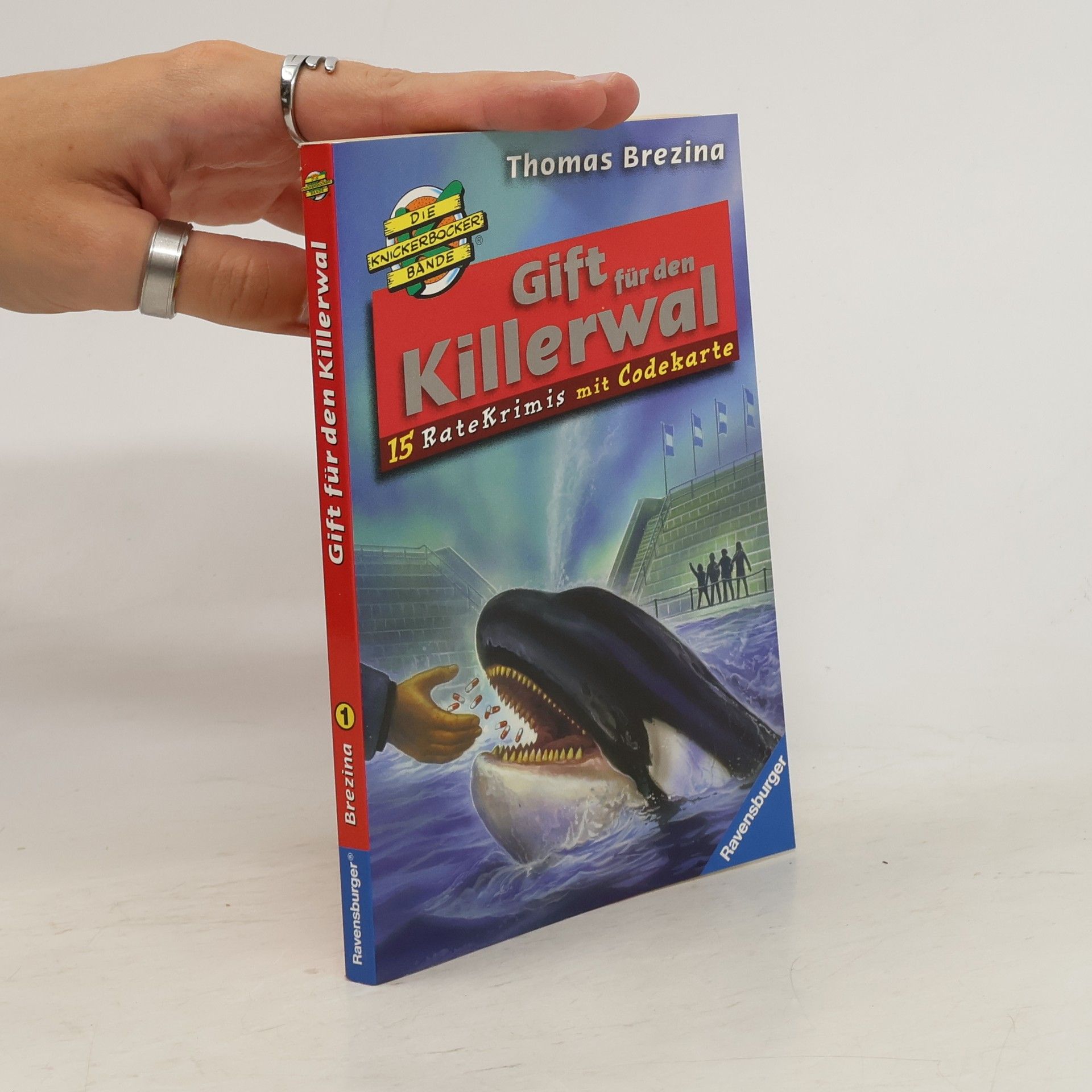 Thomas Brezina Gift für den Killerwal. 15 Ratekrimis mit Codekarte