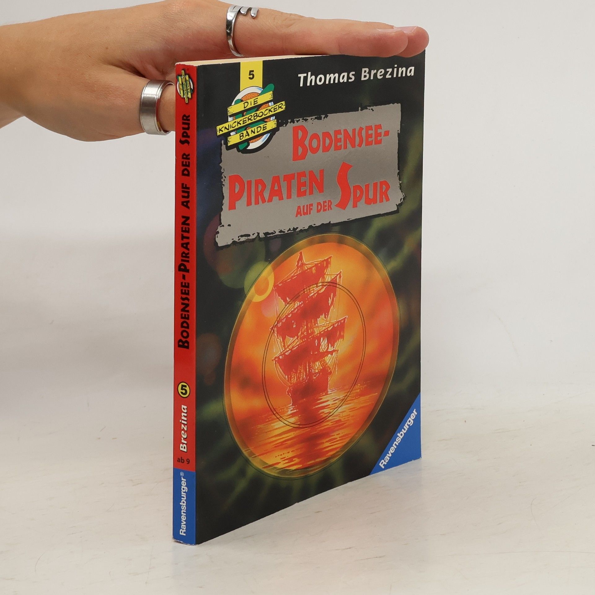 Thomas Brezina Knickerbockerbande 5. Bodensee- Piraten auf der Spur