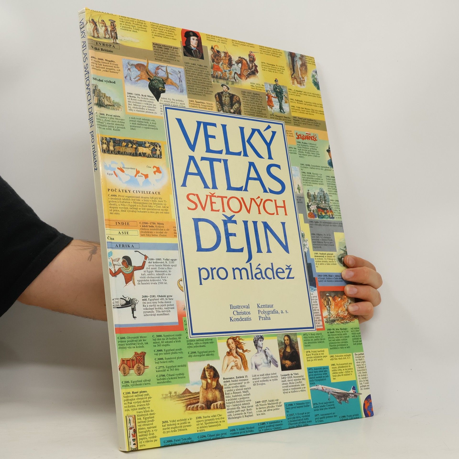 Christos Kondeatis Velký atlas světových dějin pro mládež