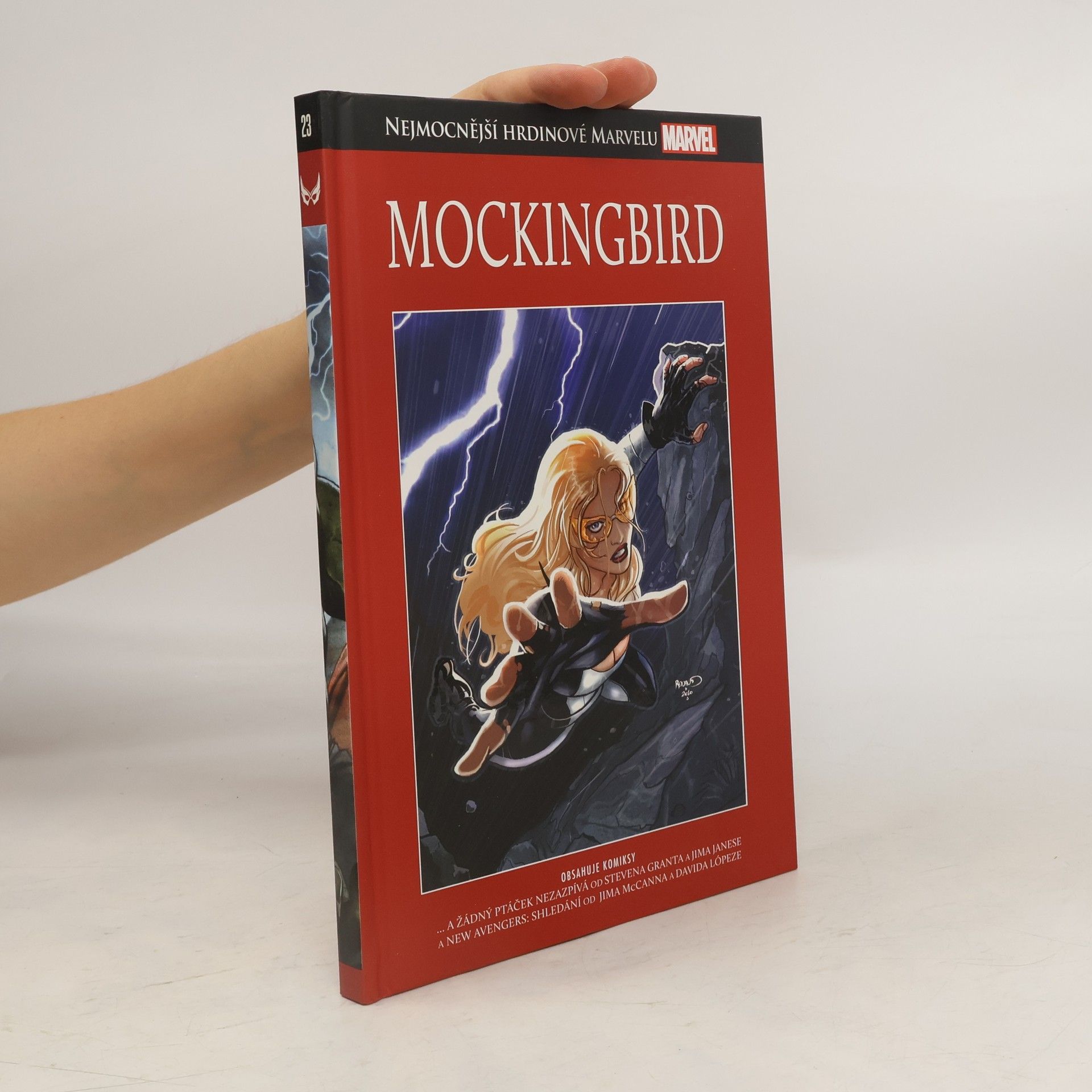 Steven Grant Nejmocnější hrdinové Marvelu 23. Mockingbird