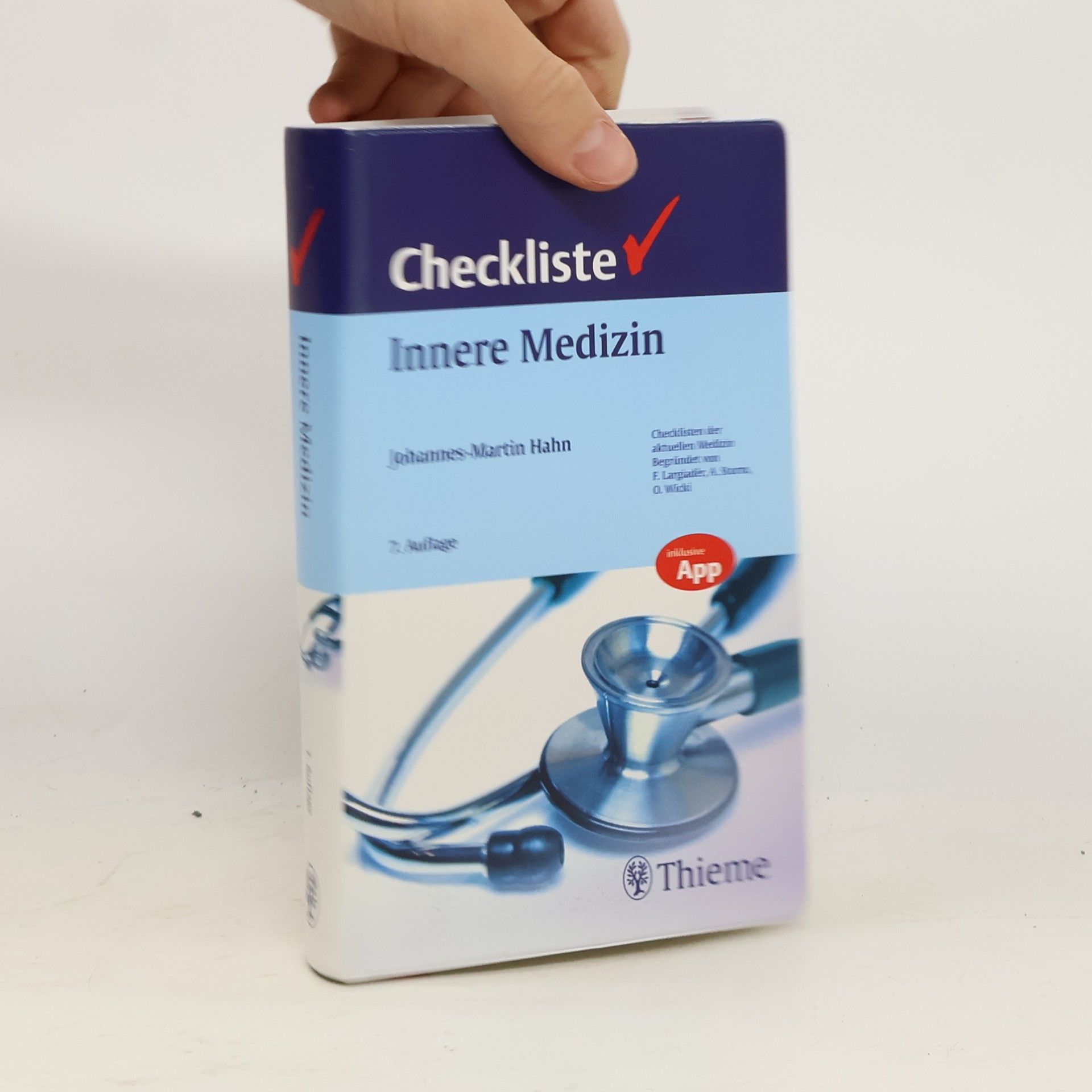 Johannes Martin Checkliste innere Medizin