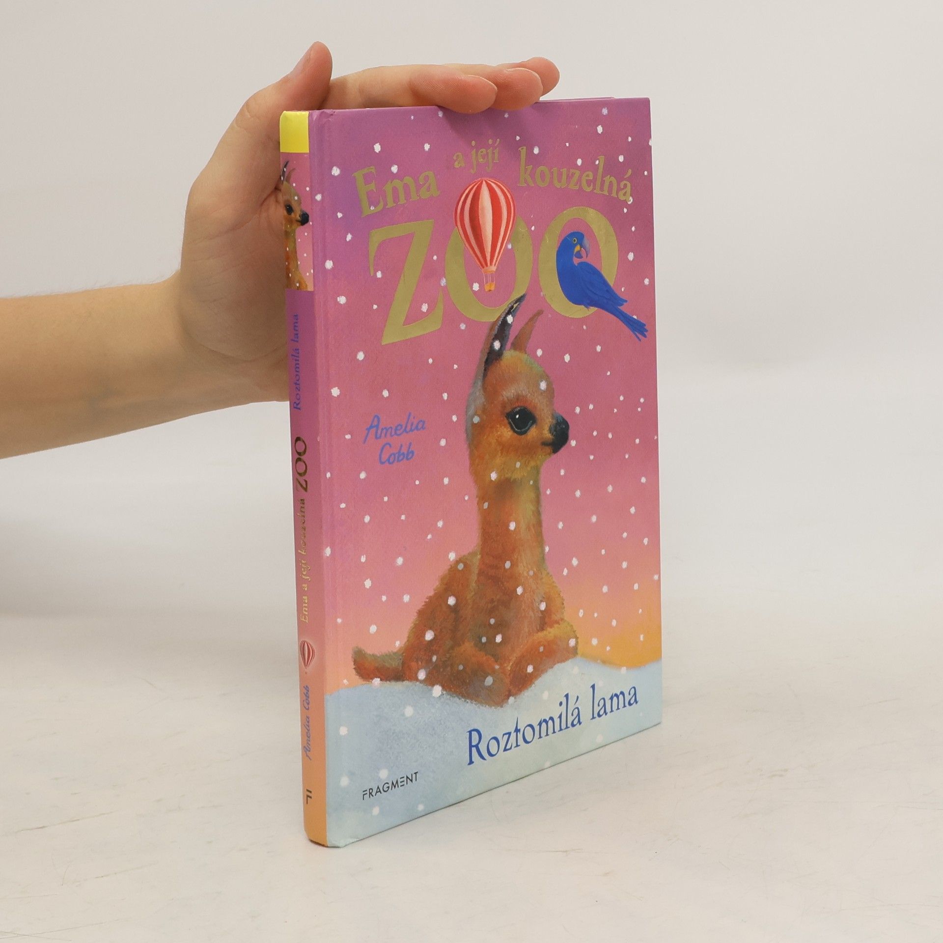 Amelia Cobb Ema a její kouzelná zoo. Roztomilá lama