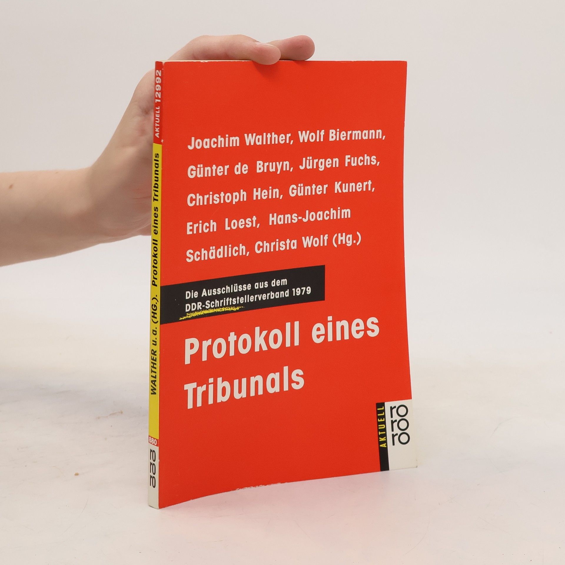 AA.VV. Protokoll eines Tribunals