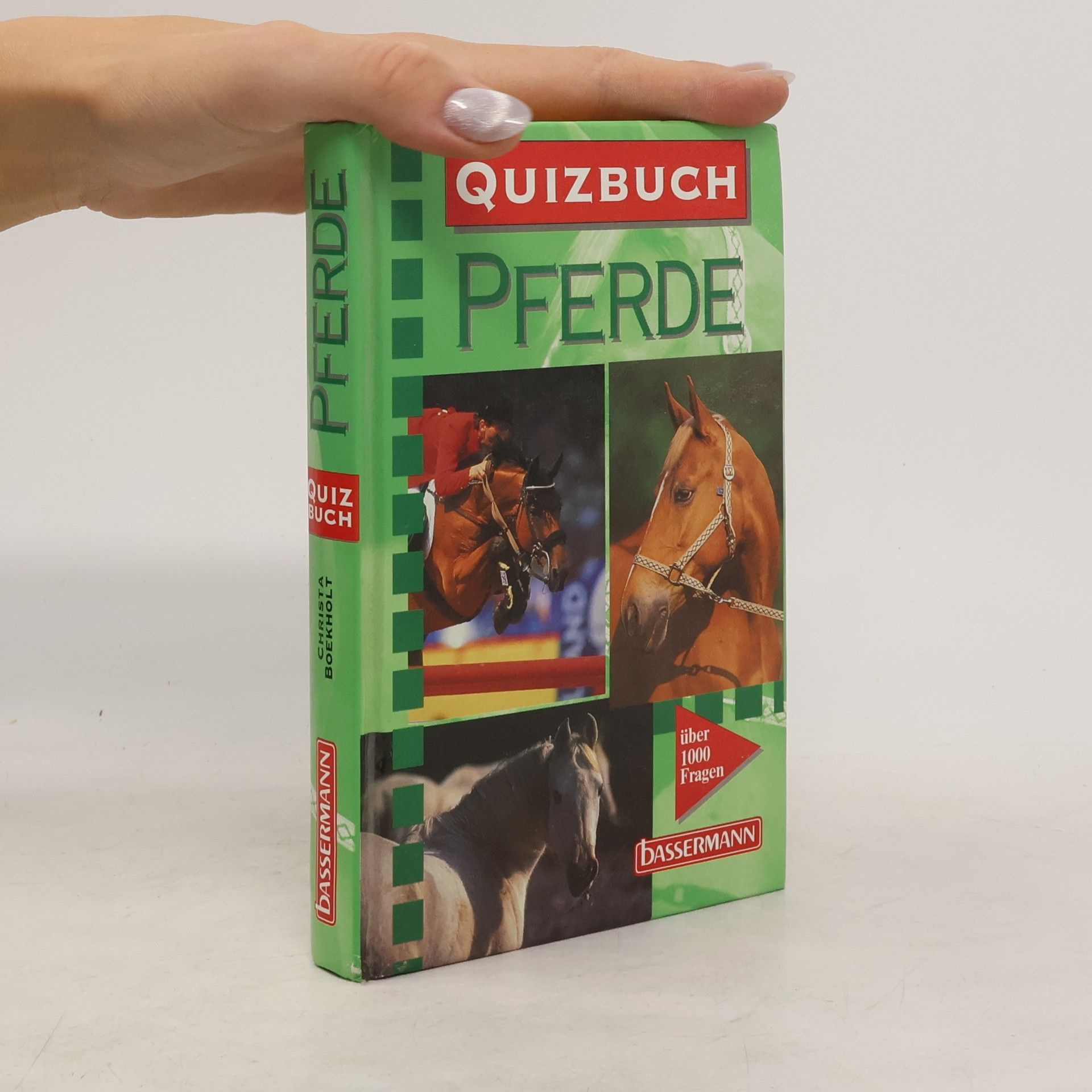 Christa Boekholt Quizbuch Pferde