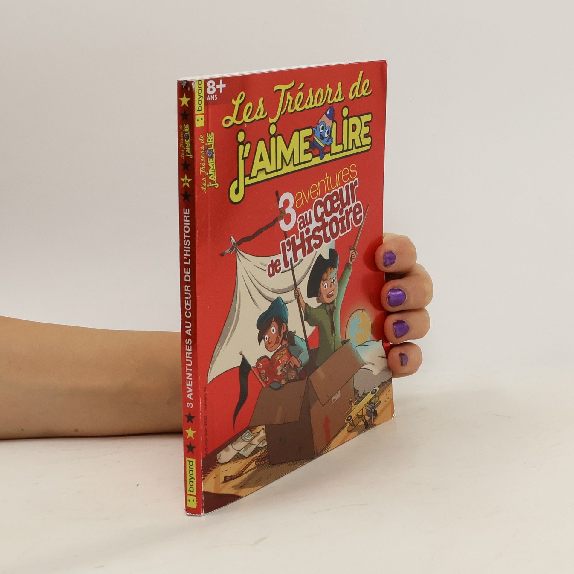 Collectif d'auteurs Les trésors de j'aime lire 40. 3 aventures au coeur de l'histoire