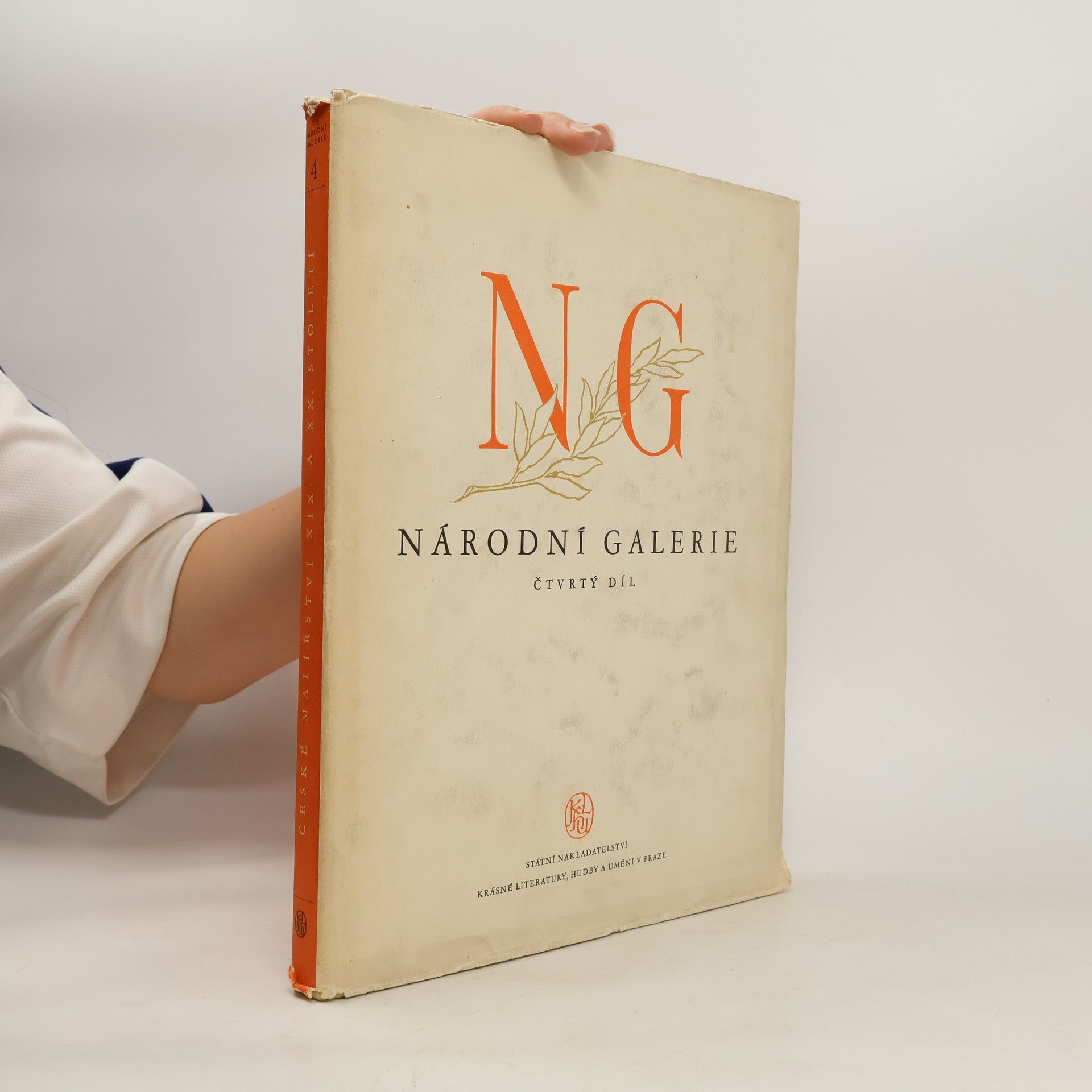 Vladimír Novotný Národní galerie. Čtvrtý díl. České malířství konce XIX. a začátku XX. století.