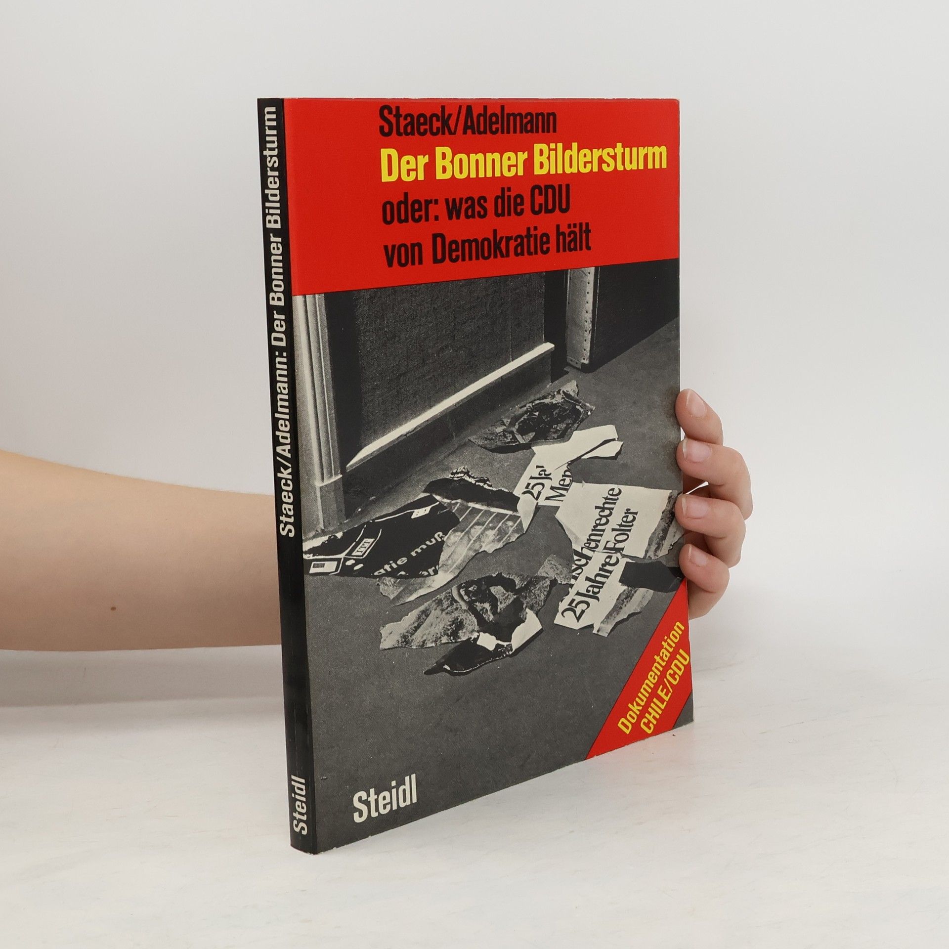 Klaus Staeck Der Bonner Bildersturm
