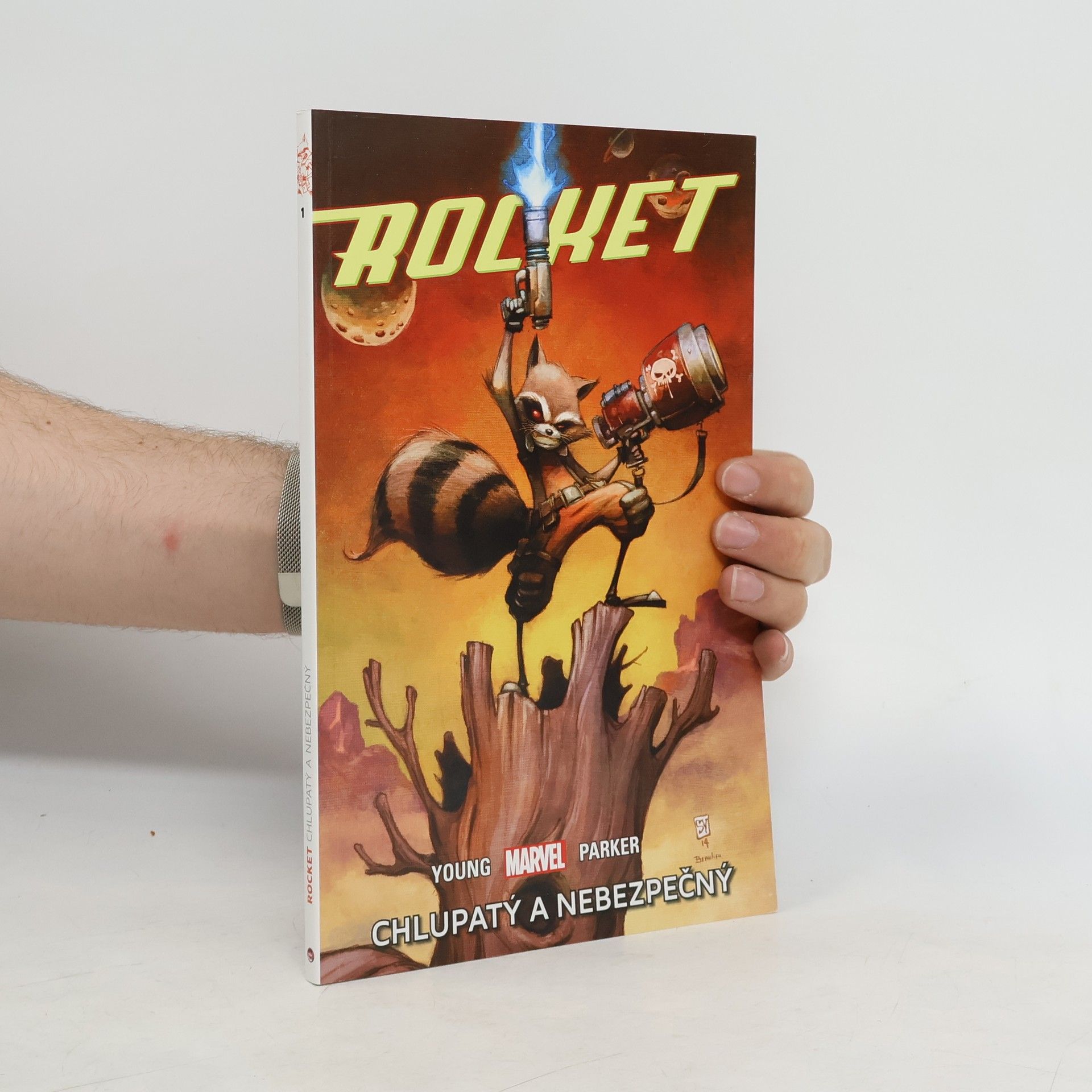 Skottie Young Rocket. Chlupatý a nebezpečný