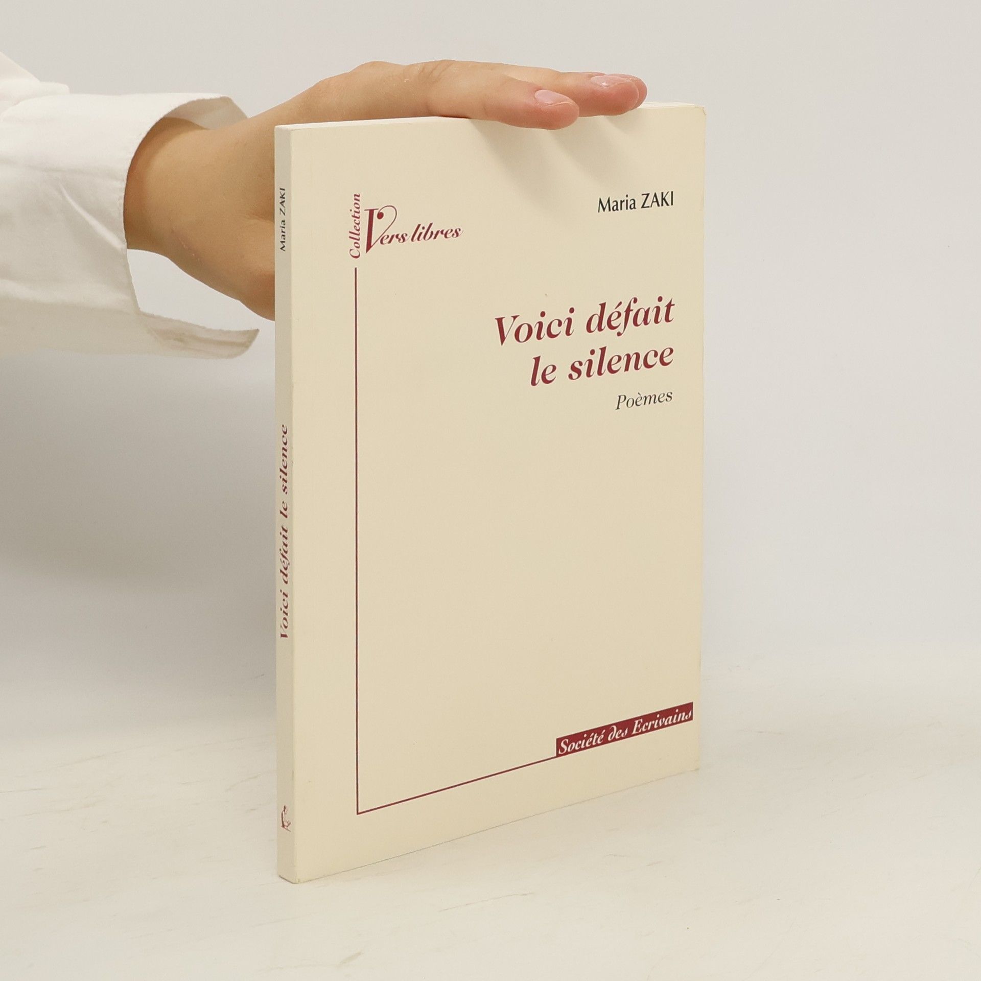 Maria Zaki Voici défait le silence