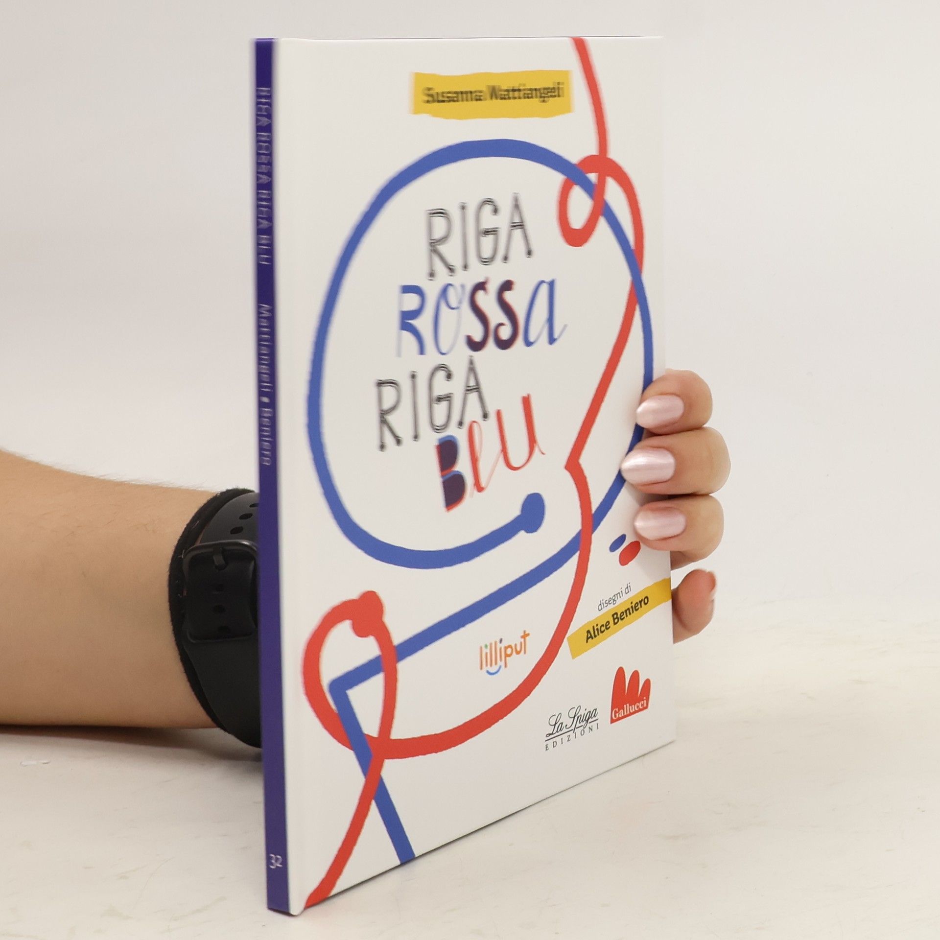 Susanna Mattiangeli Riga rossa riga blu
