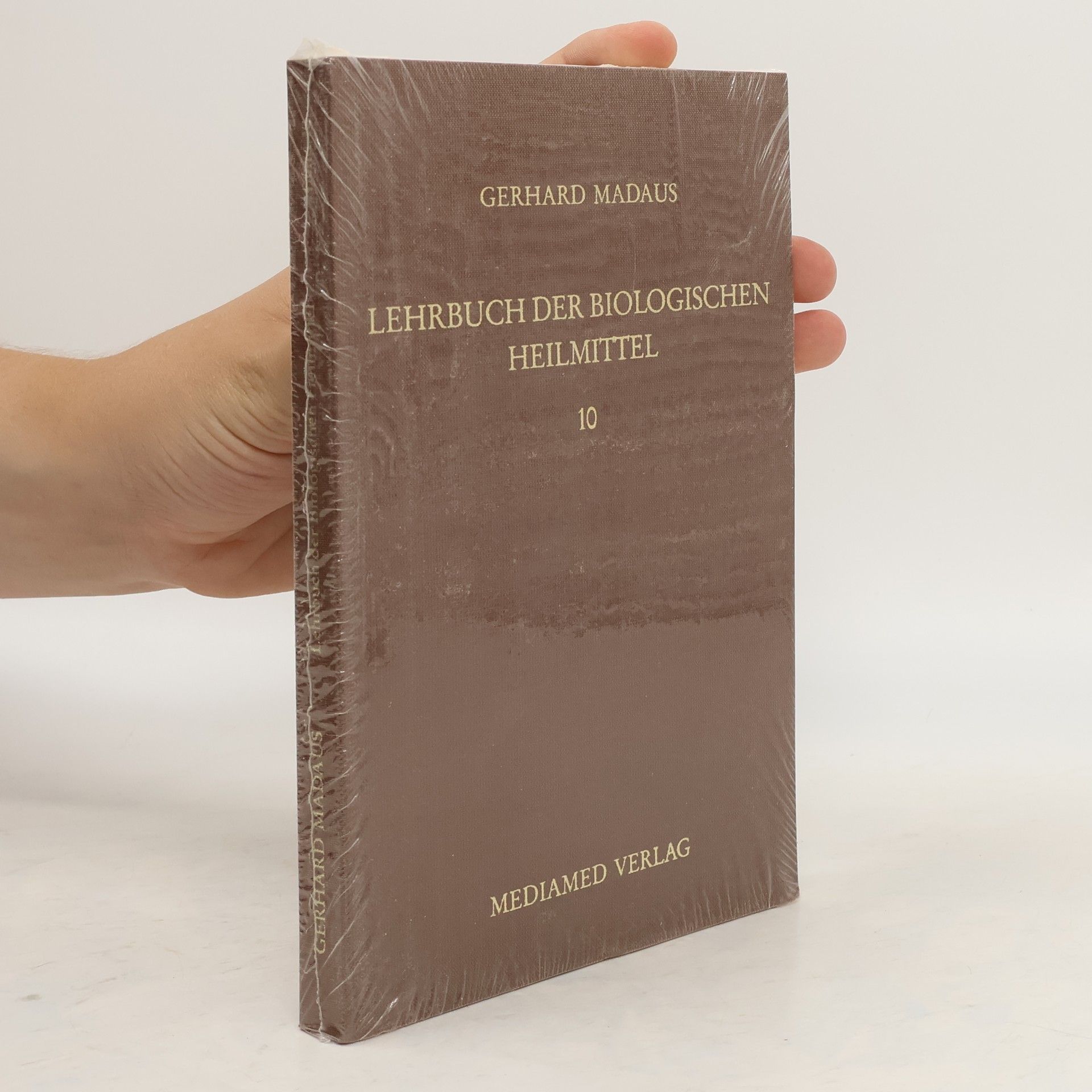 Gerhard Madaus Lehrbuch der biologischen heilmittel 10