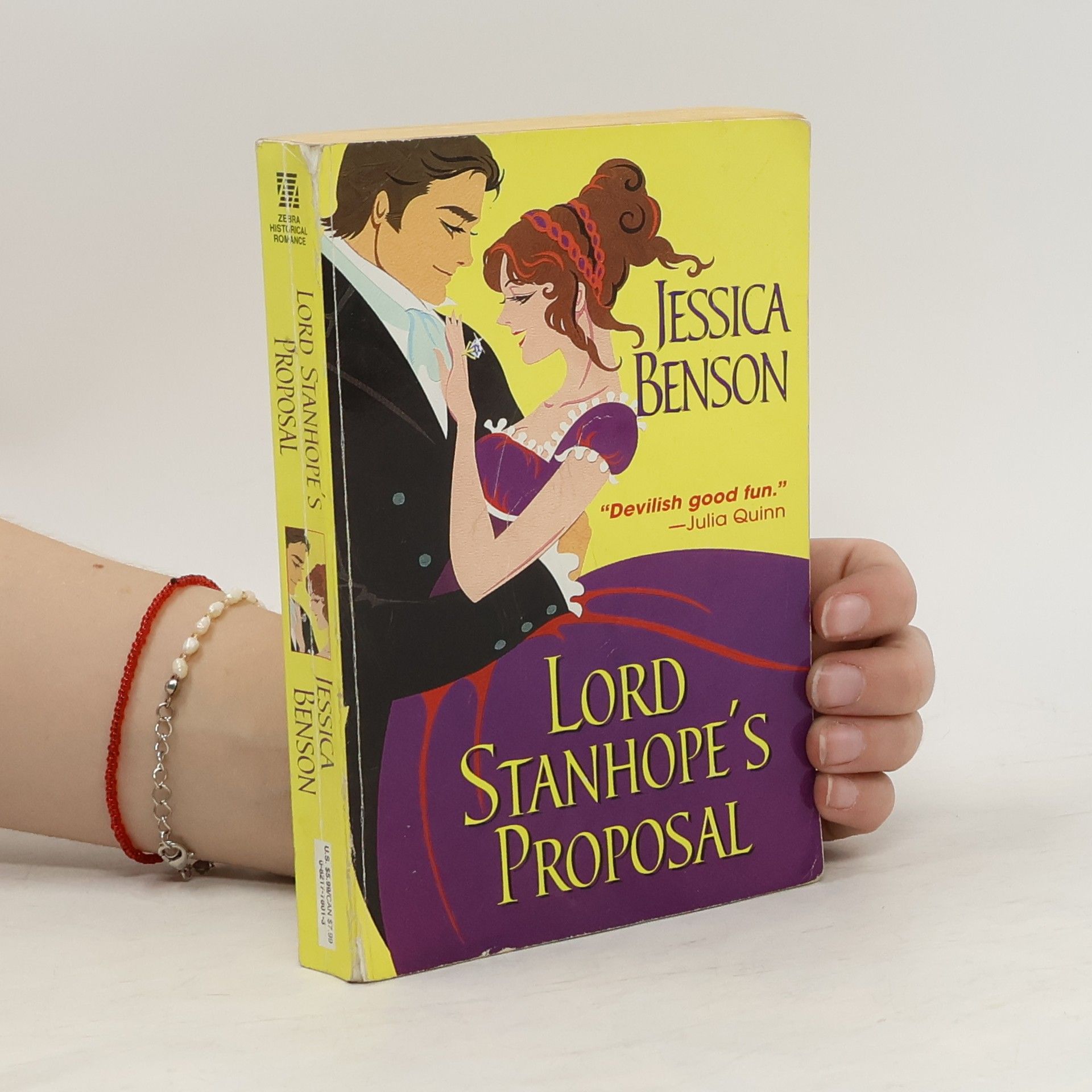 Jessica Benson Lord Stanhope's proposal