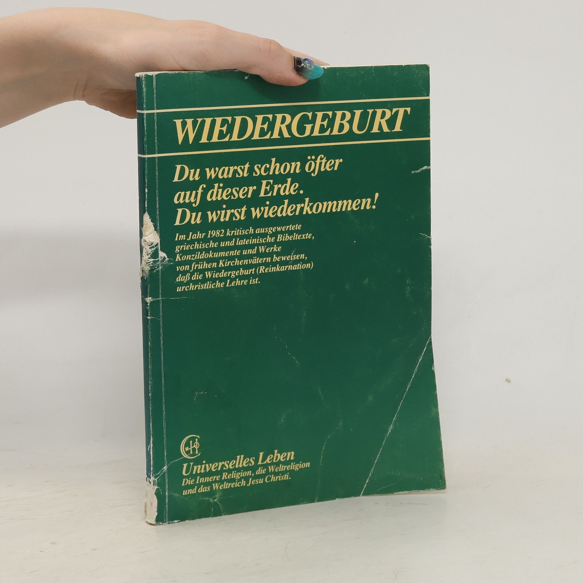 Hermann Bauer Wiedergeburt. Du warst schon öfter auf dieser Erde. Du wirst wiederkommen!