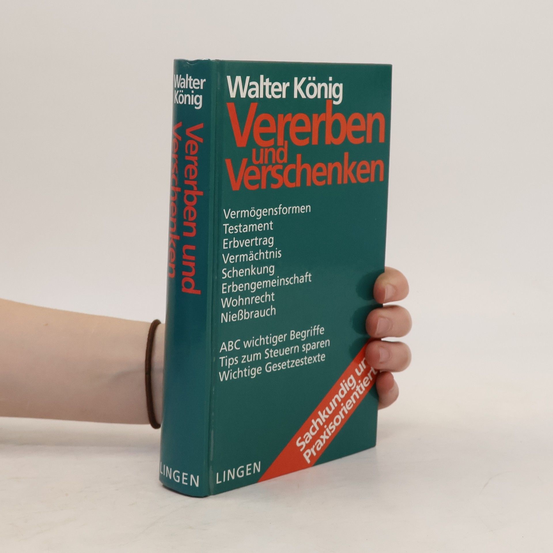 Walter König Vererben und Verschenken