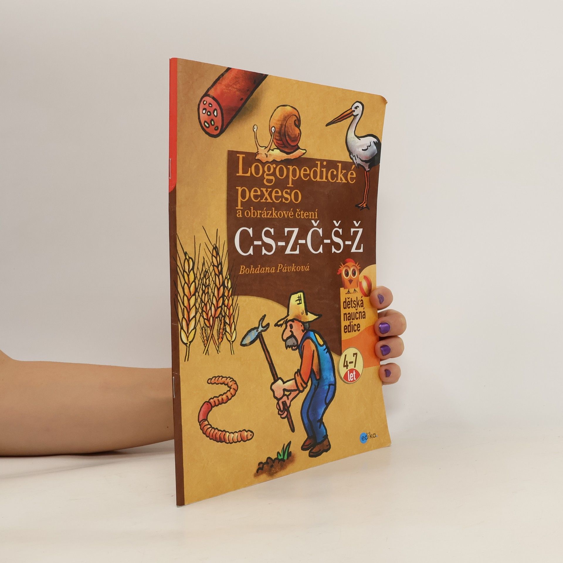 Bohdana Pávková Logopedické pexeso a obrázkové čtení C-S-Z-Č-Š-Ž