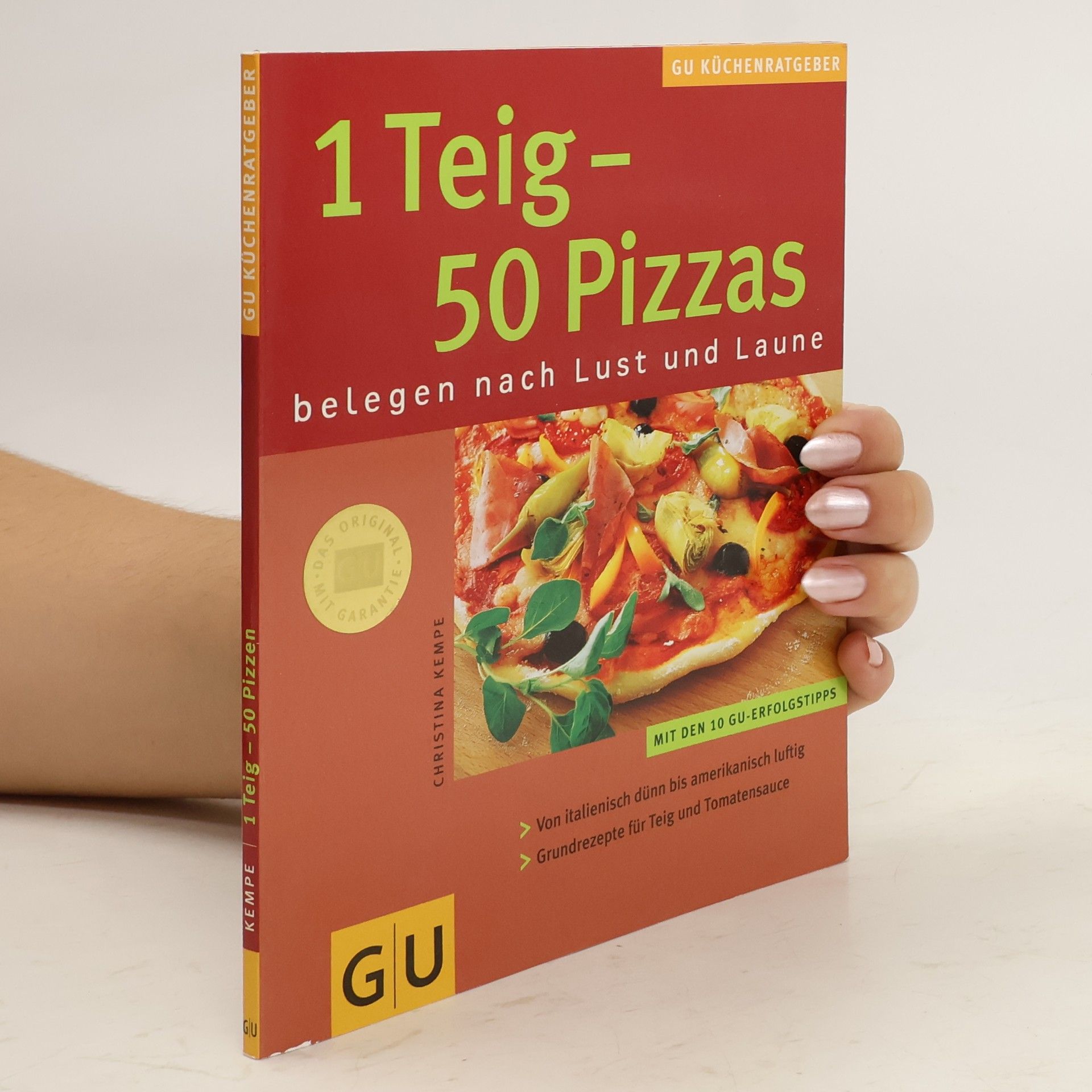 Christina Kempe 1 Teig - 50 Pizzas