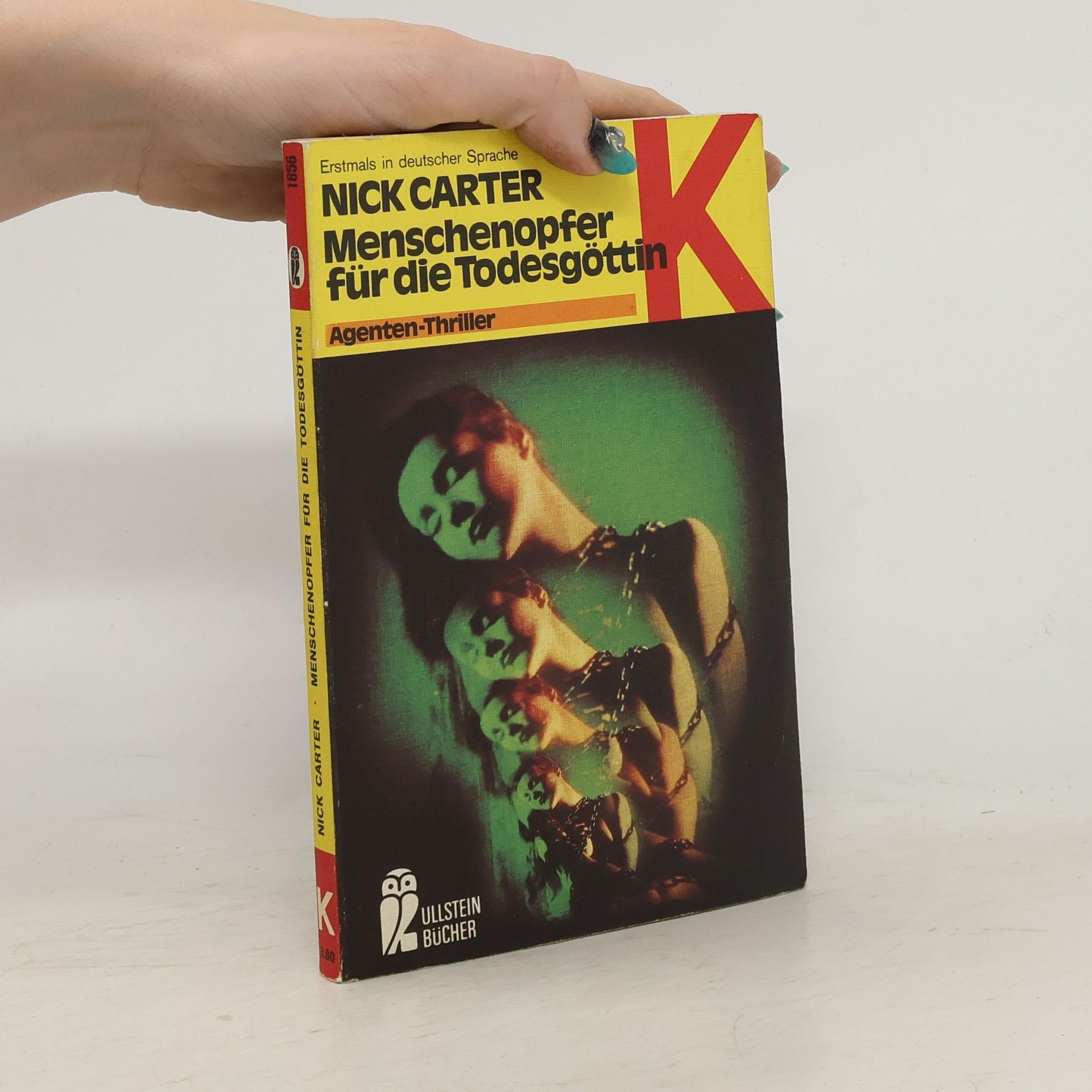 Nick Carter Menschenopfer für die Todesgöttin
