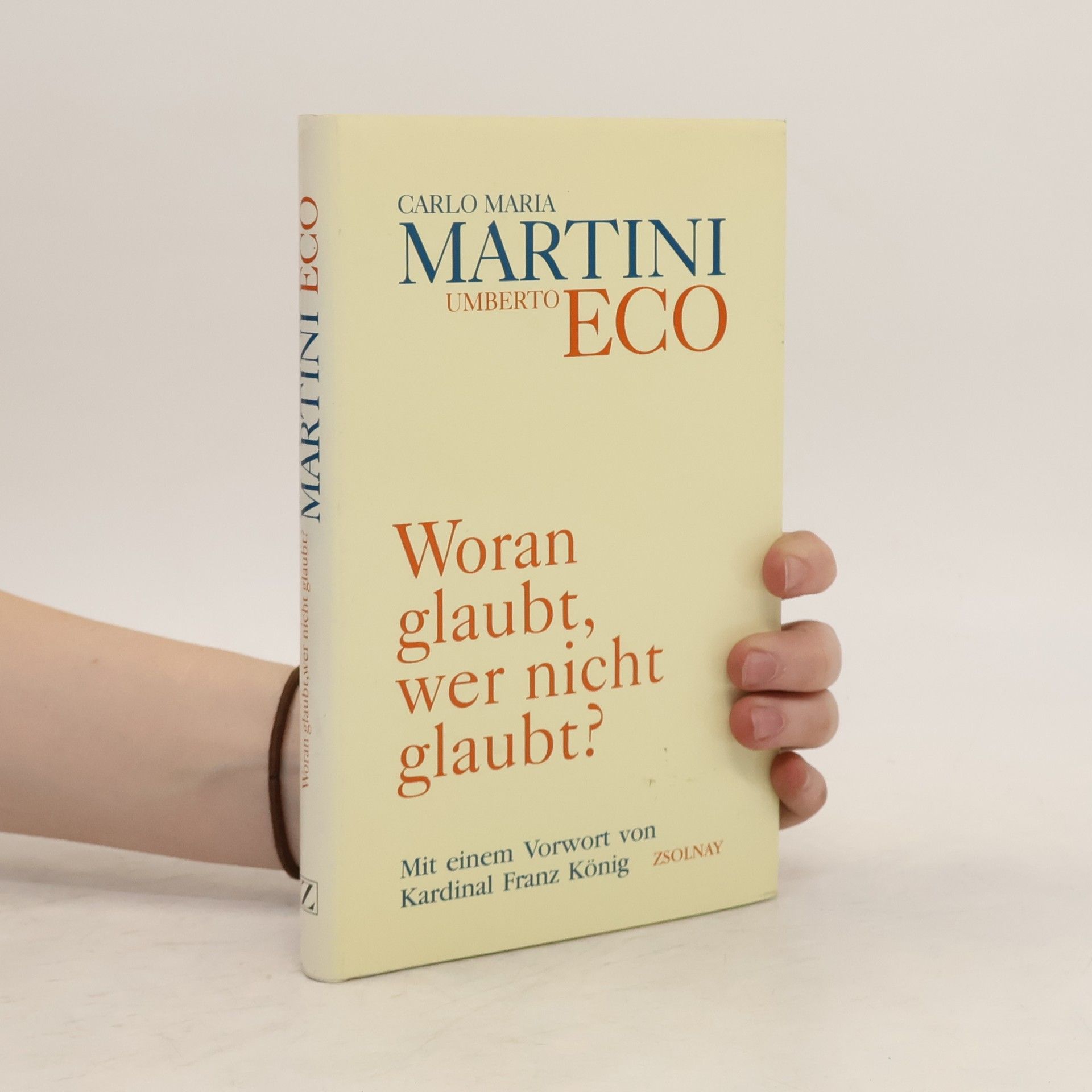 Umberto Eco Woran glaubt, wer nicht glaubt?