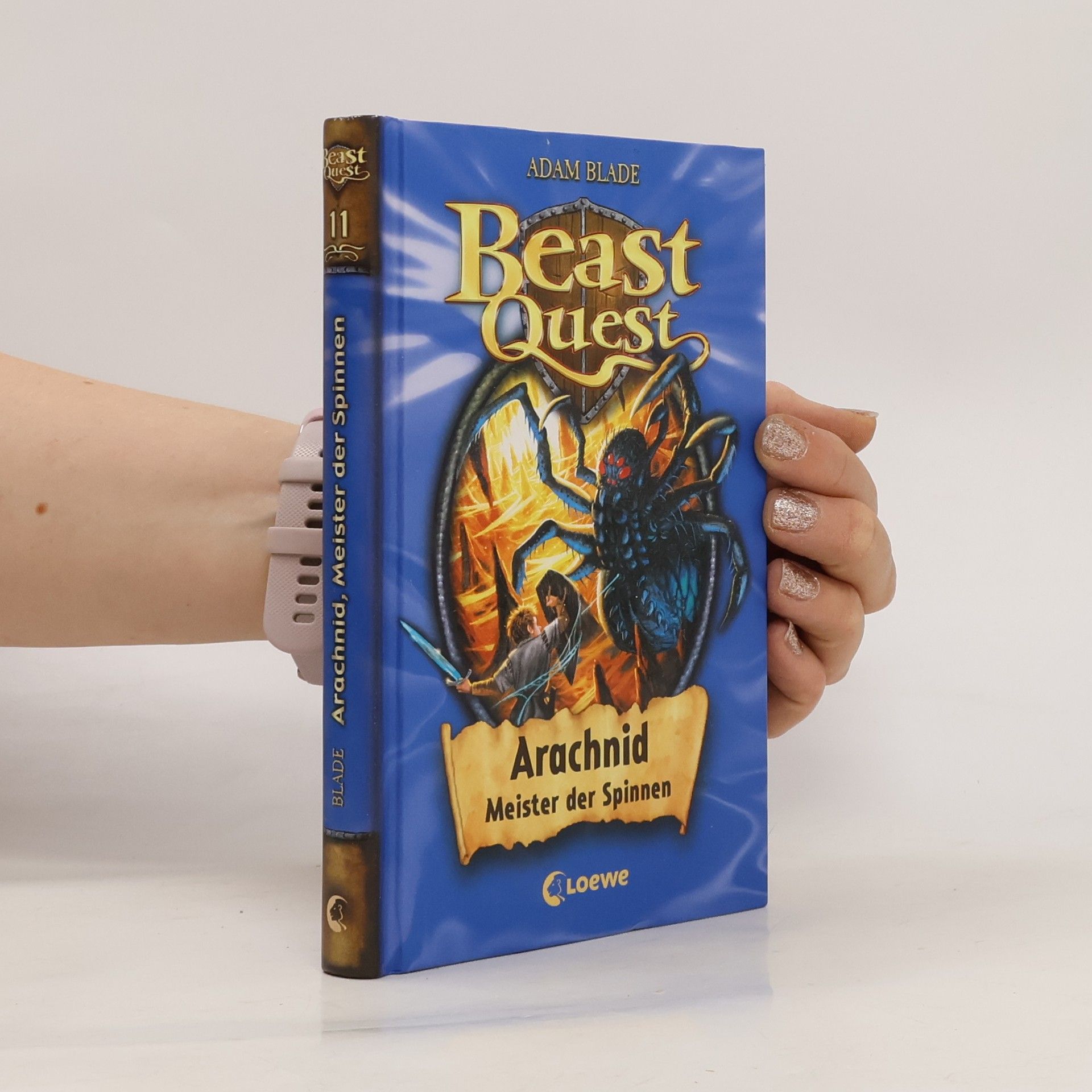 Adam Blade Beast Quest 11. Arachnid, Meister der Spinnen