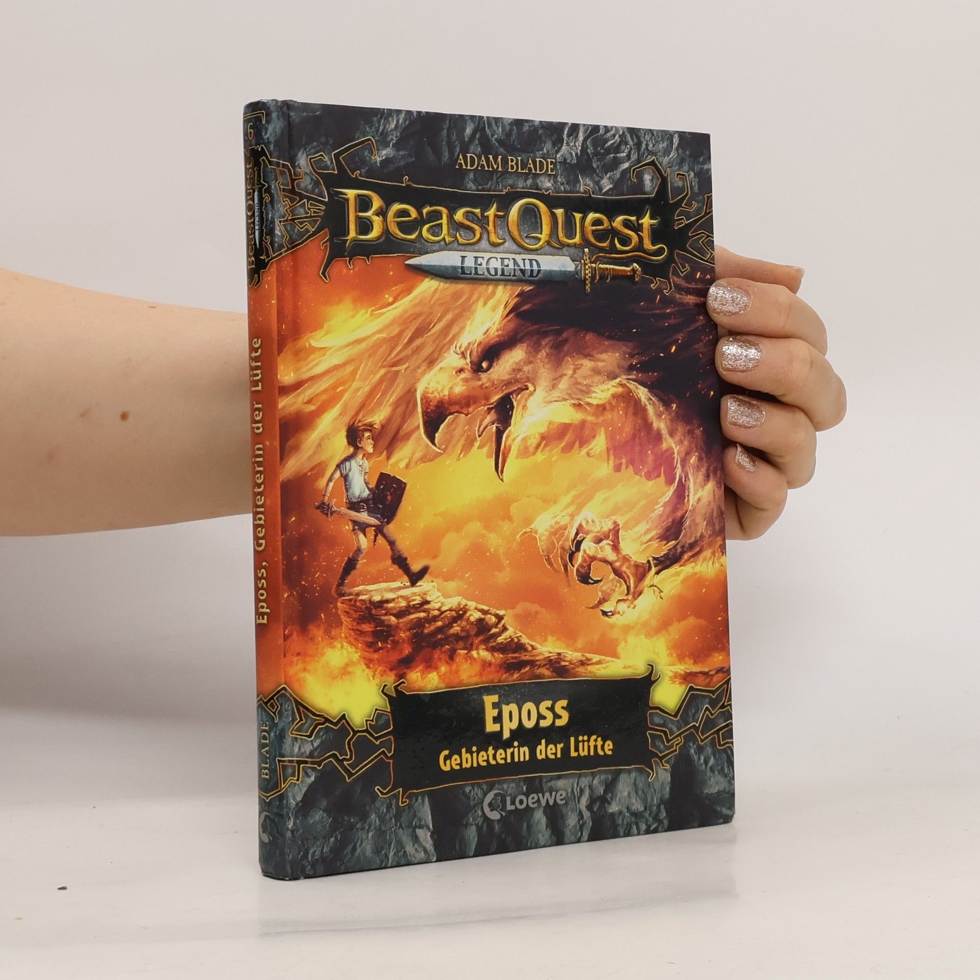 Adam Blade Beast Quest Legend 6 - Eposs, Gebieterin der Lüfte