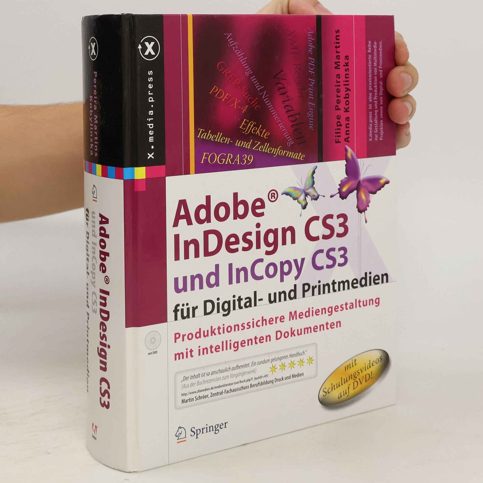 Filipe Martins Adobe InDesign CS3 und InCopy CS3 für Digital- und Printmedien