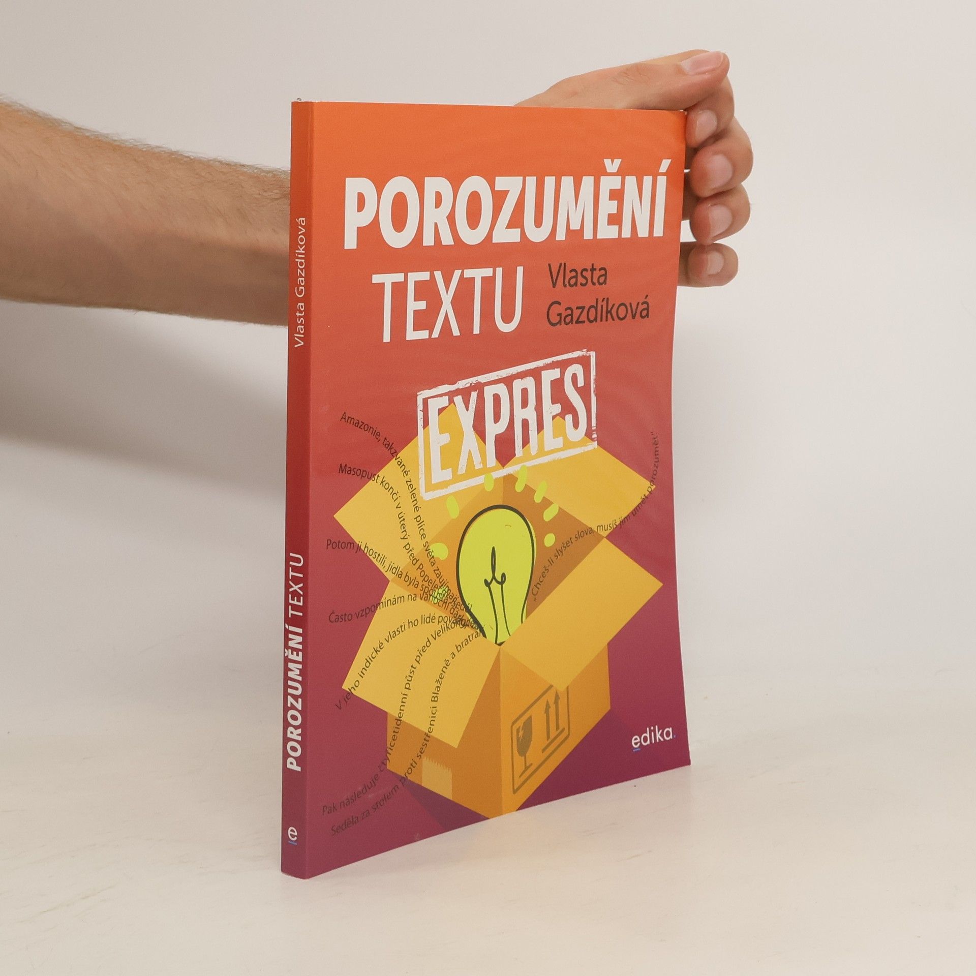 Vlasta Gazdíková Porozumění textu expres