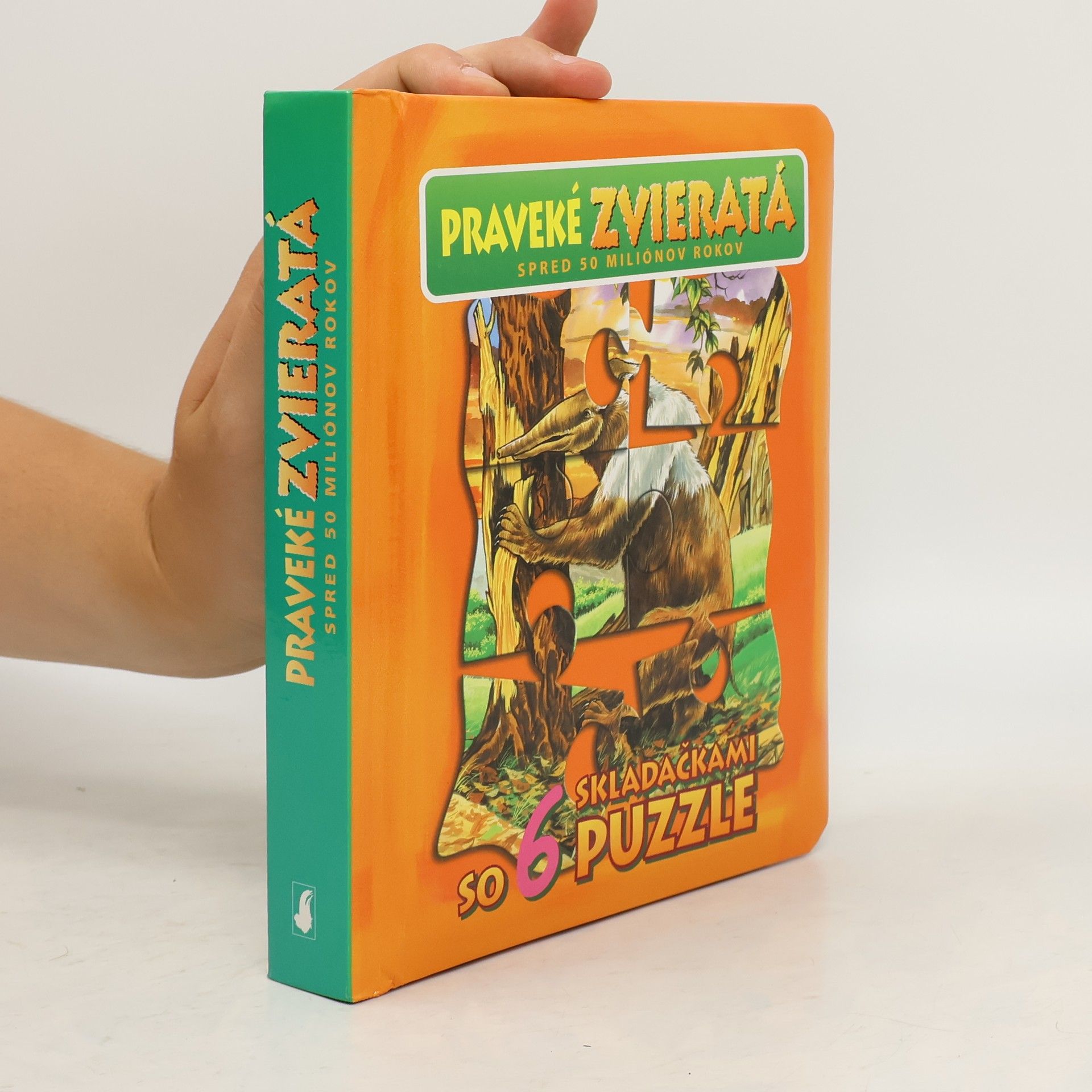 Collectif d'auteurs Praveké zvieratá. Spred 50 miliónov rokov. So 6 skladačkami puzzle