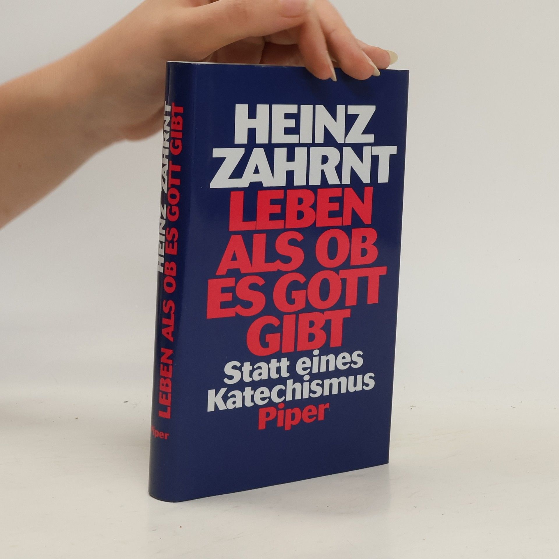 Heinz Zahrnt Leben - als ob es Gott gibt