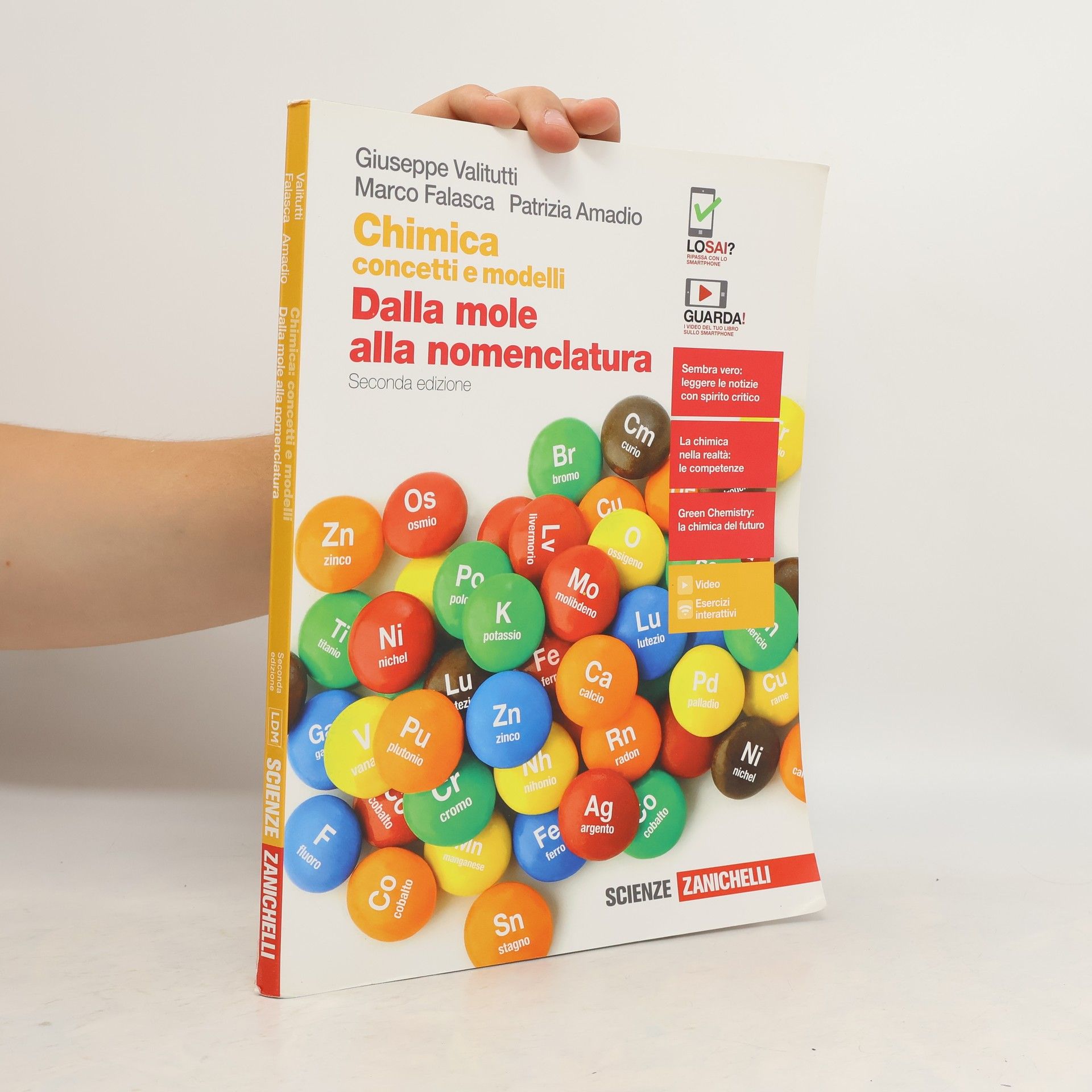 Guiseppe Valitutti Chimica - concetti e modelli. Dalla mole alla nomenclatura