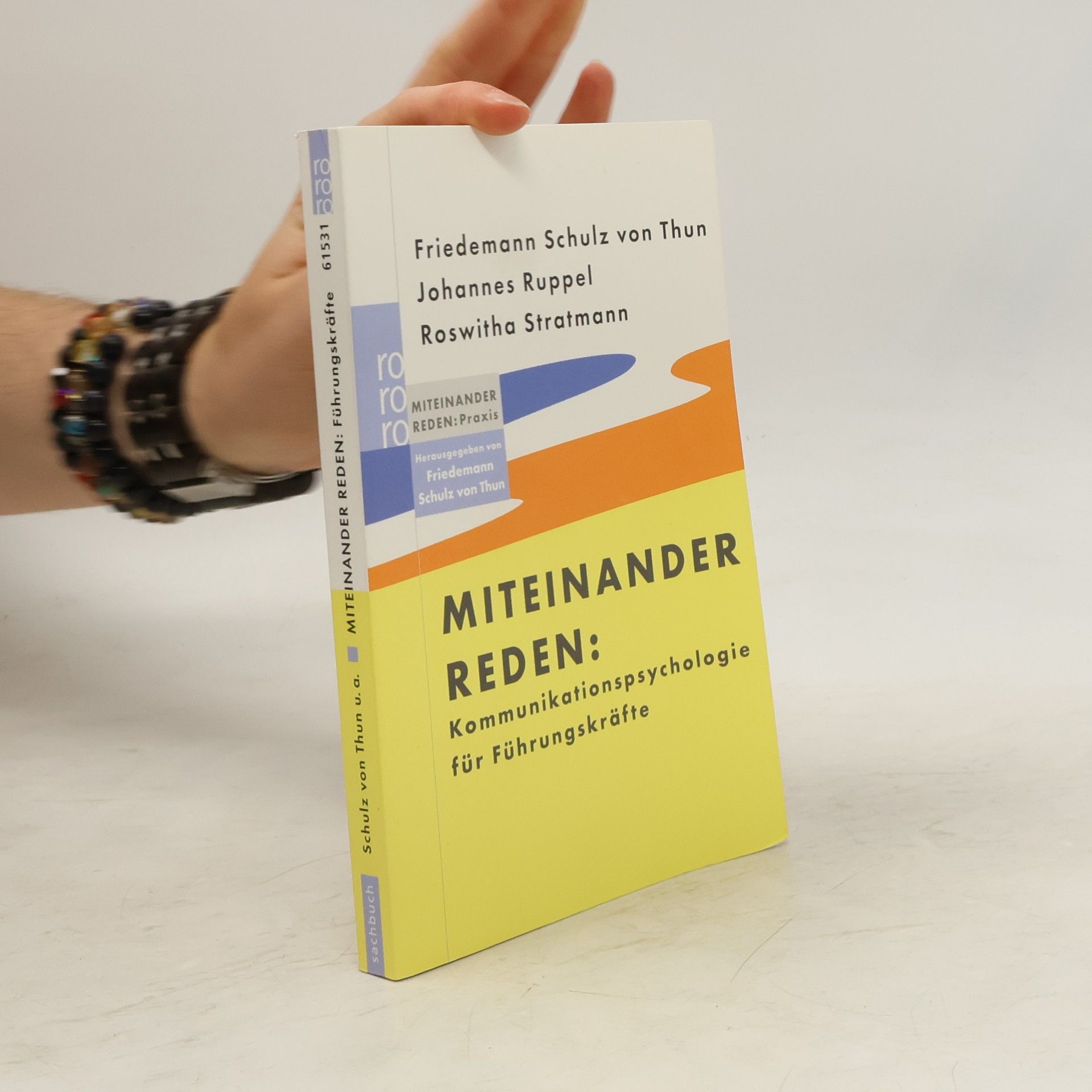 Friedemann Schulz von Thun Miteinander reden